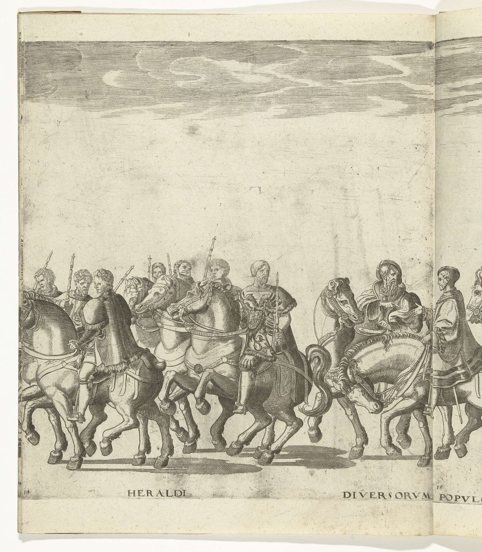 Herauten, plaat 14 by Nicolaas Hogenberg