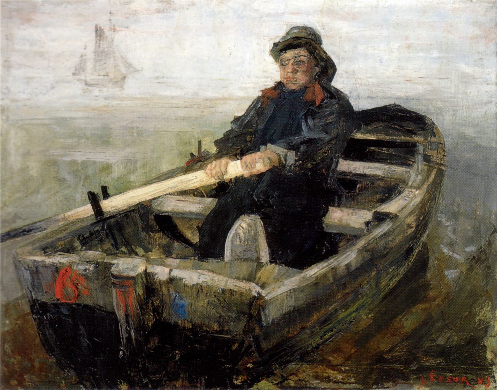 The Rower by James Ensor