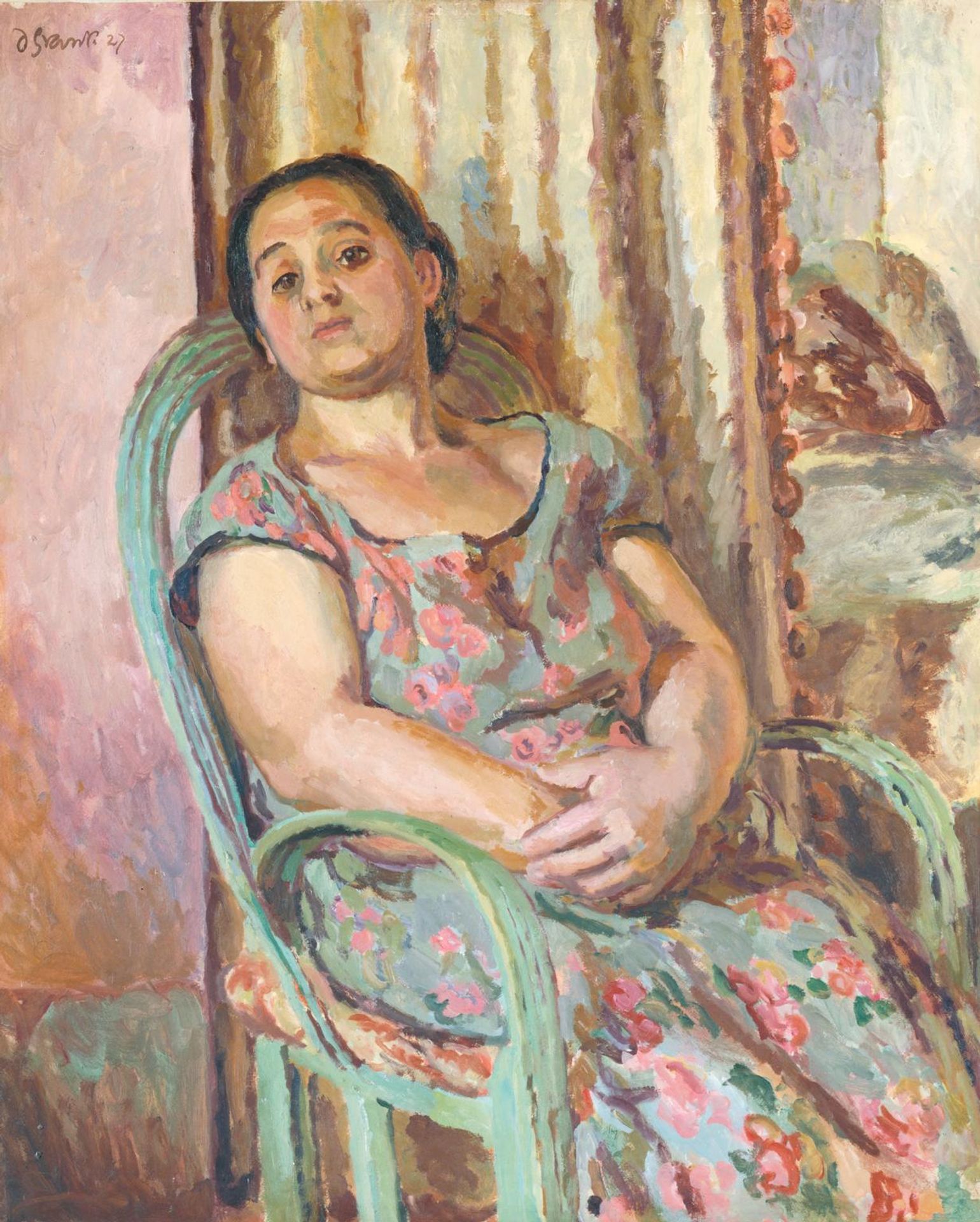 Portrait of a Woman by  Duncan Grant