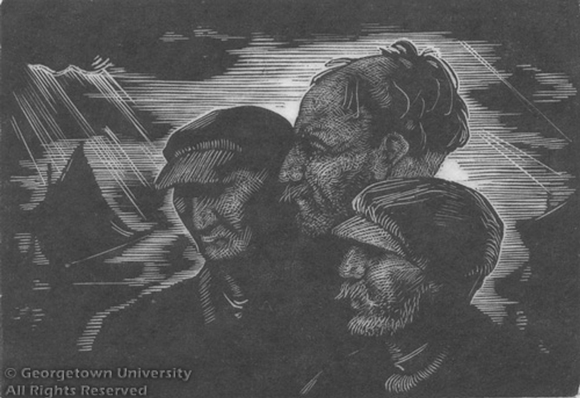Breton Types by Grace Albee