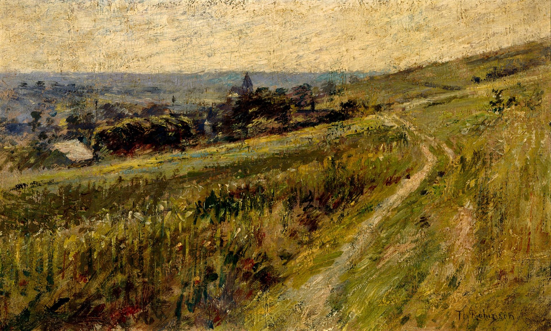 Landscape by Theodore Robinson