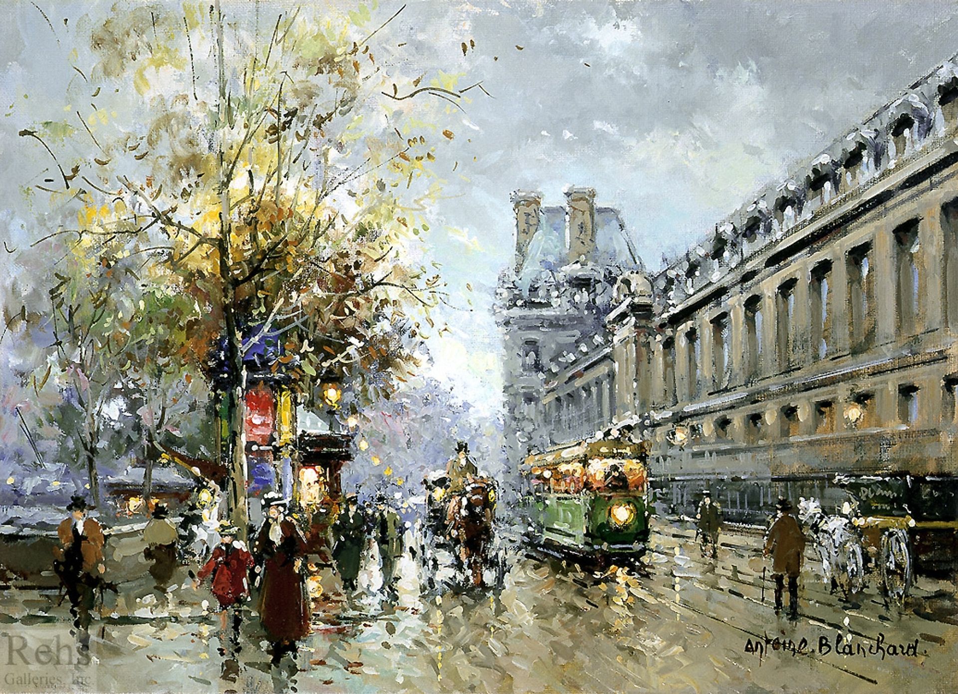 Porte St. Denis by Antoine Blanchard