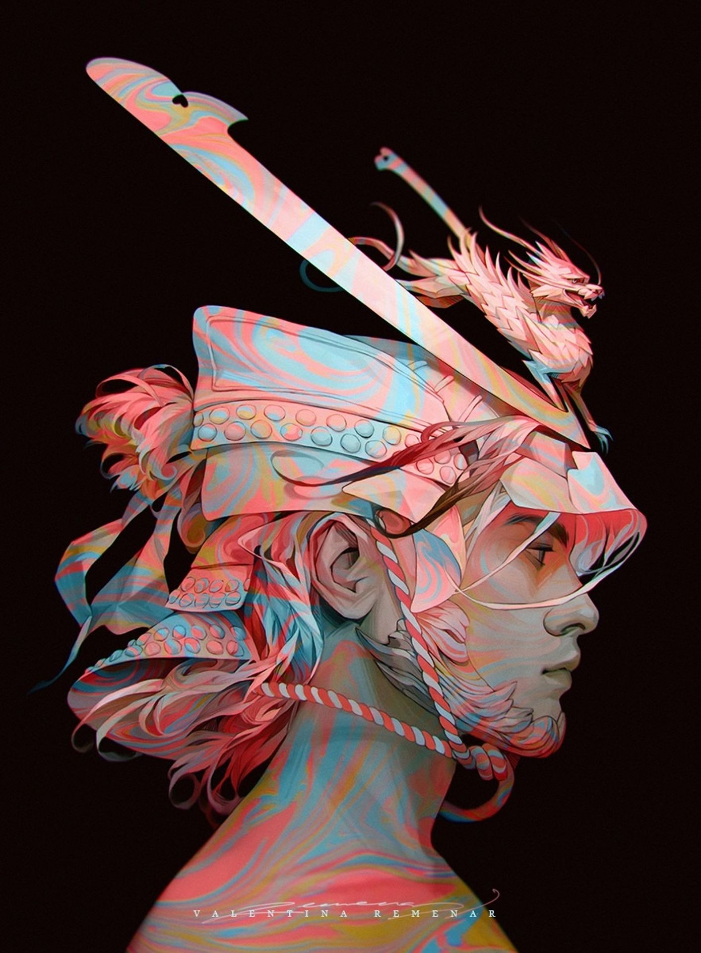 Samurai by Valentina Remenar