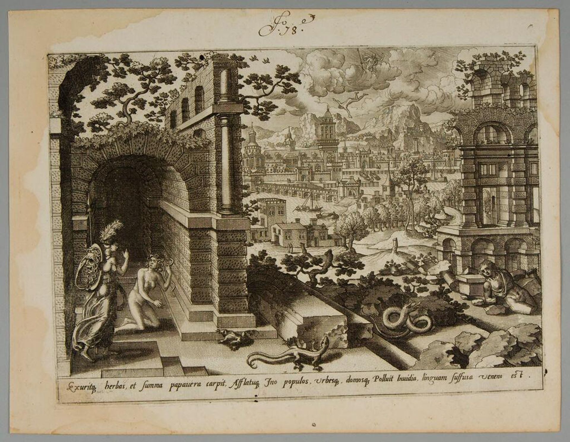 Scene from Ovid's Metamorphosis by Gerard de Jode