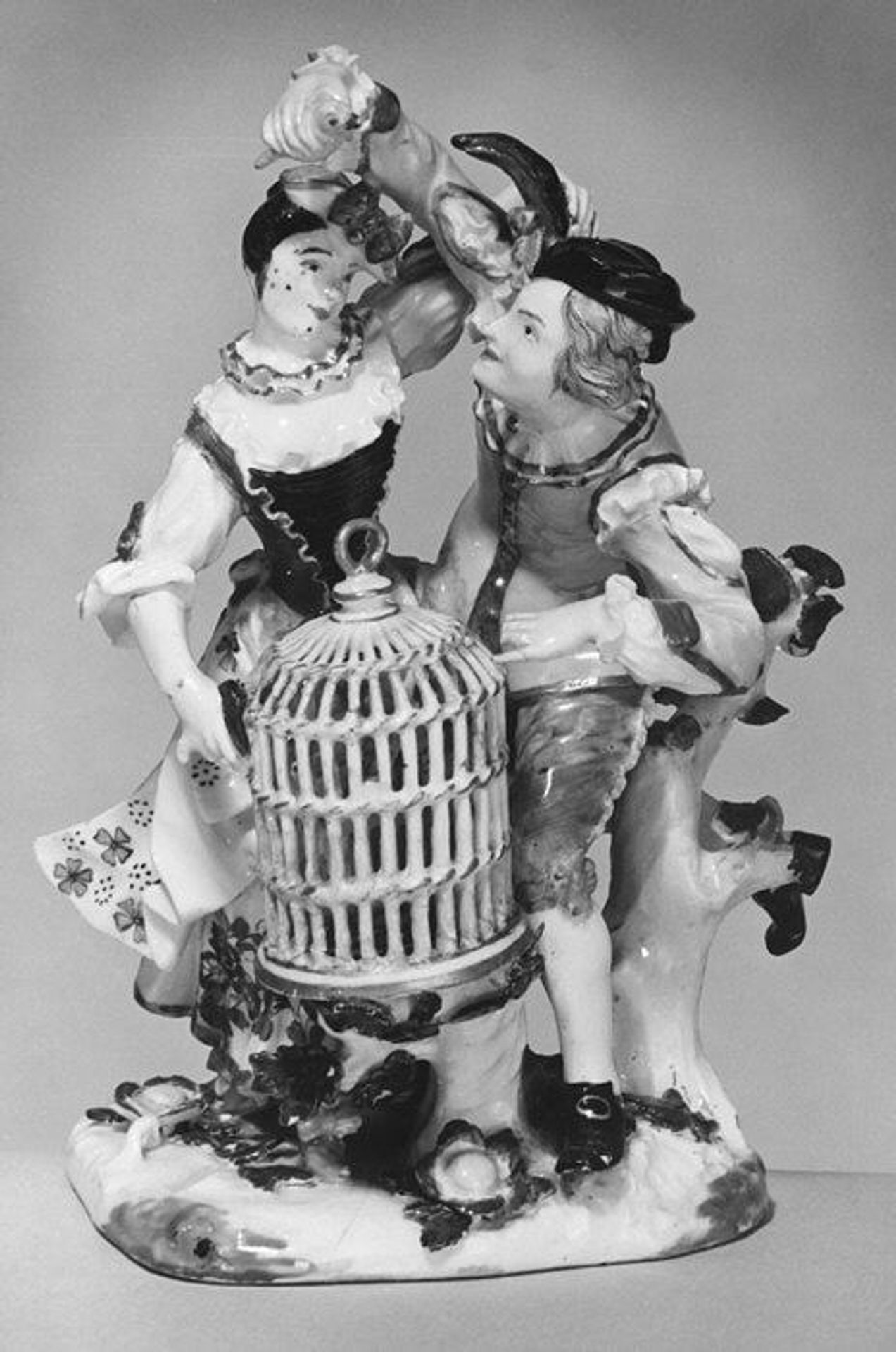 Harlequin and Columbine by Meissen Manufactory