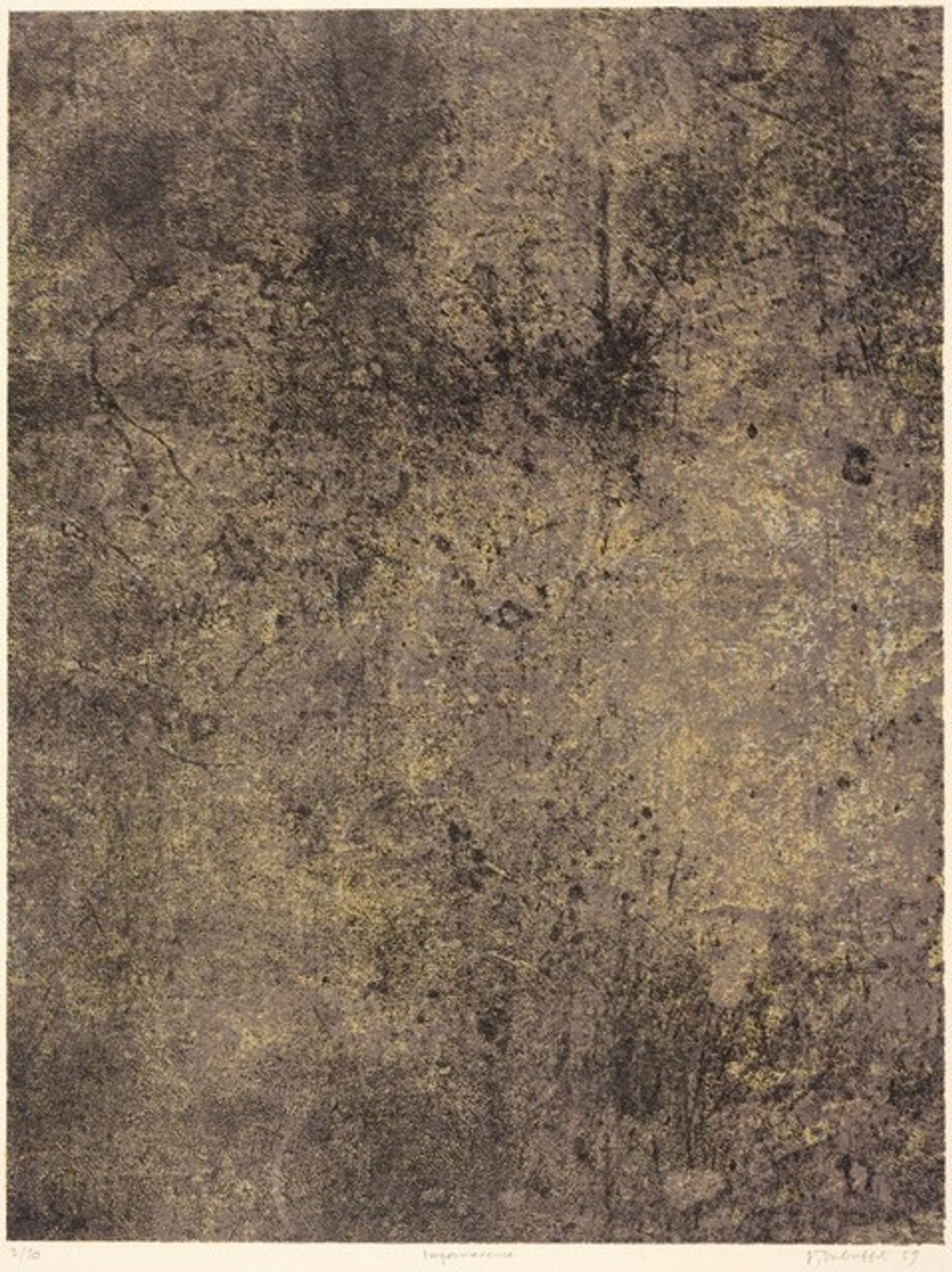 Impermanence by Jean Dubuffet