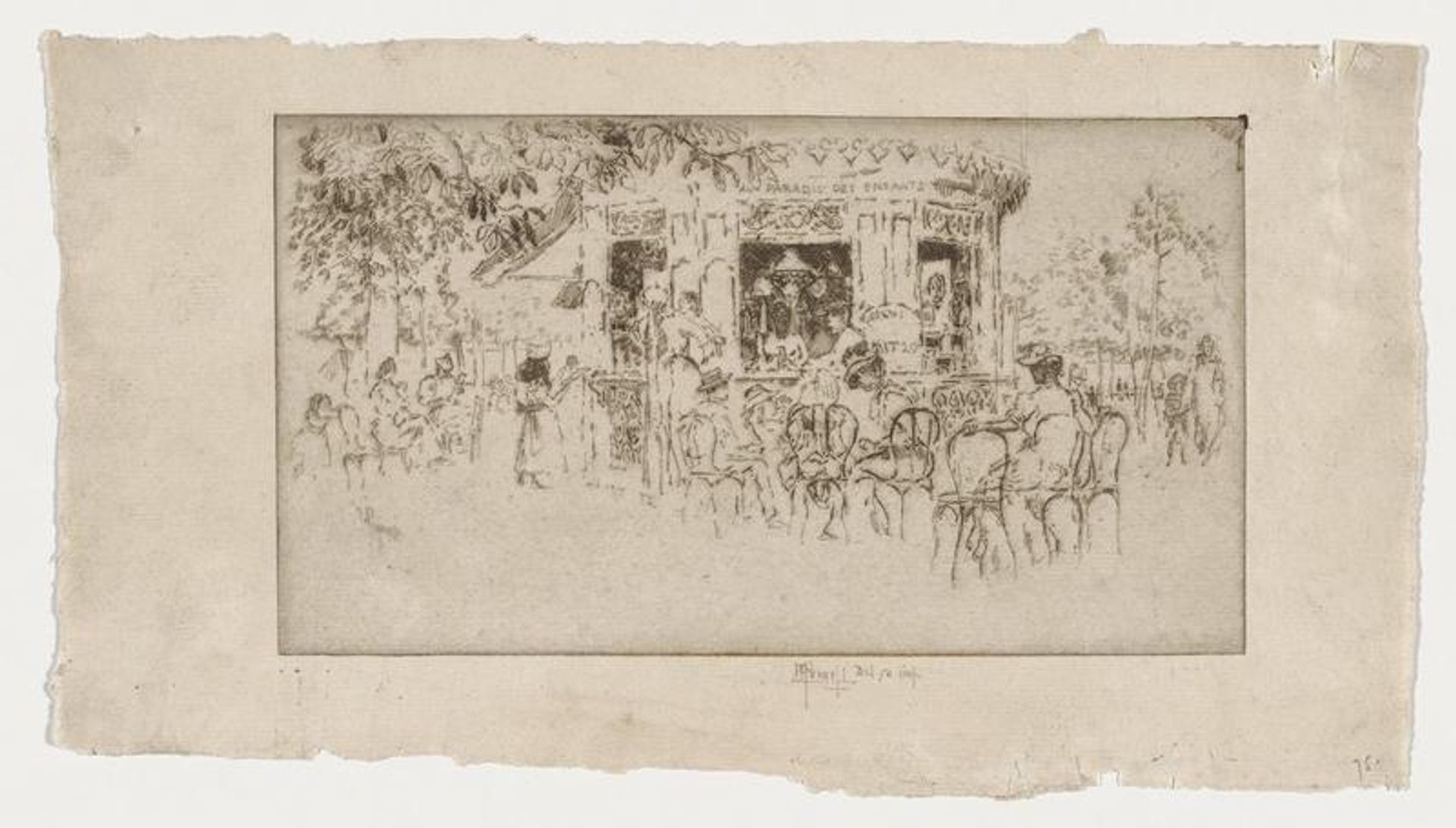 Au Paradis des Enfants by Joseph Pennell