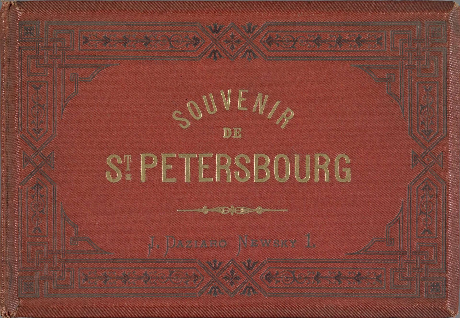 Fotoalbum met opnames van Sint-Petersburg by diverse vervaardigers