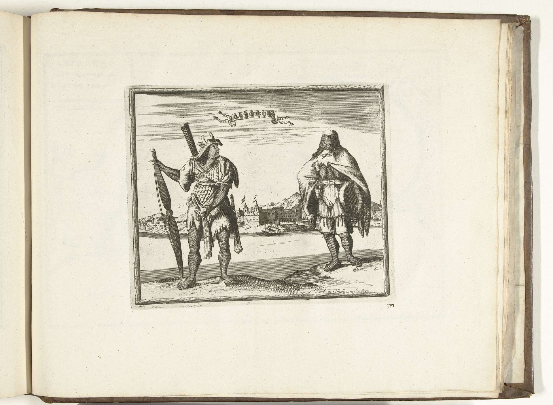 Inwoners van Campeche, 1726 by Carel Allard