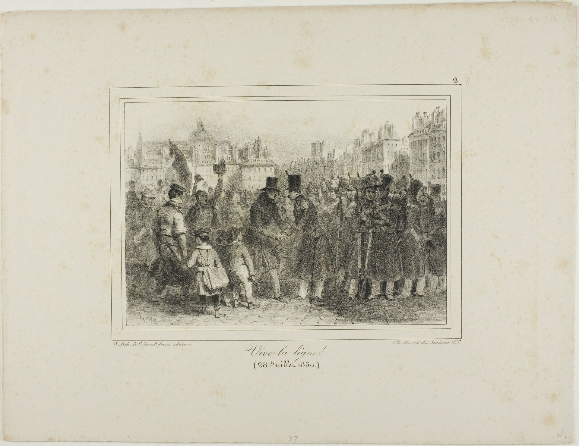 Long Life to the Troops! by Auguste Raffet
