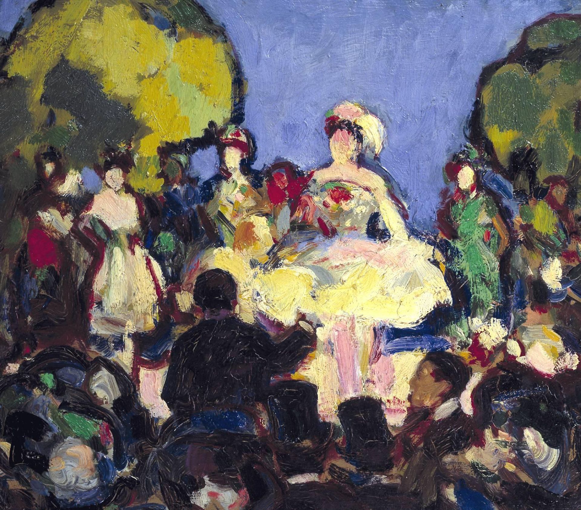 Café-Concert des Ambassadeurs by  J.D. Fergusson