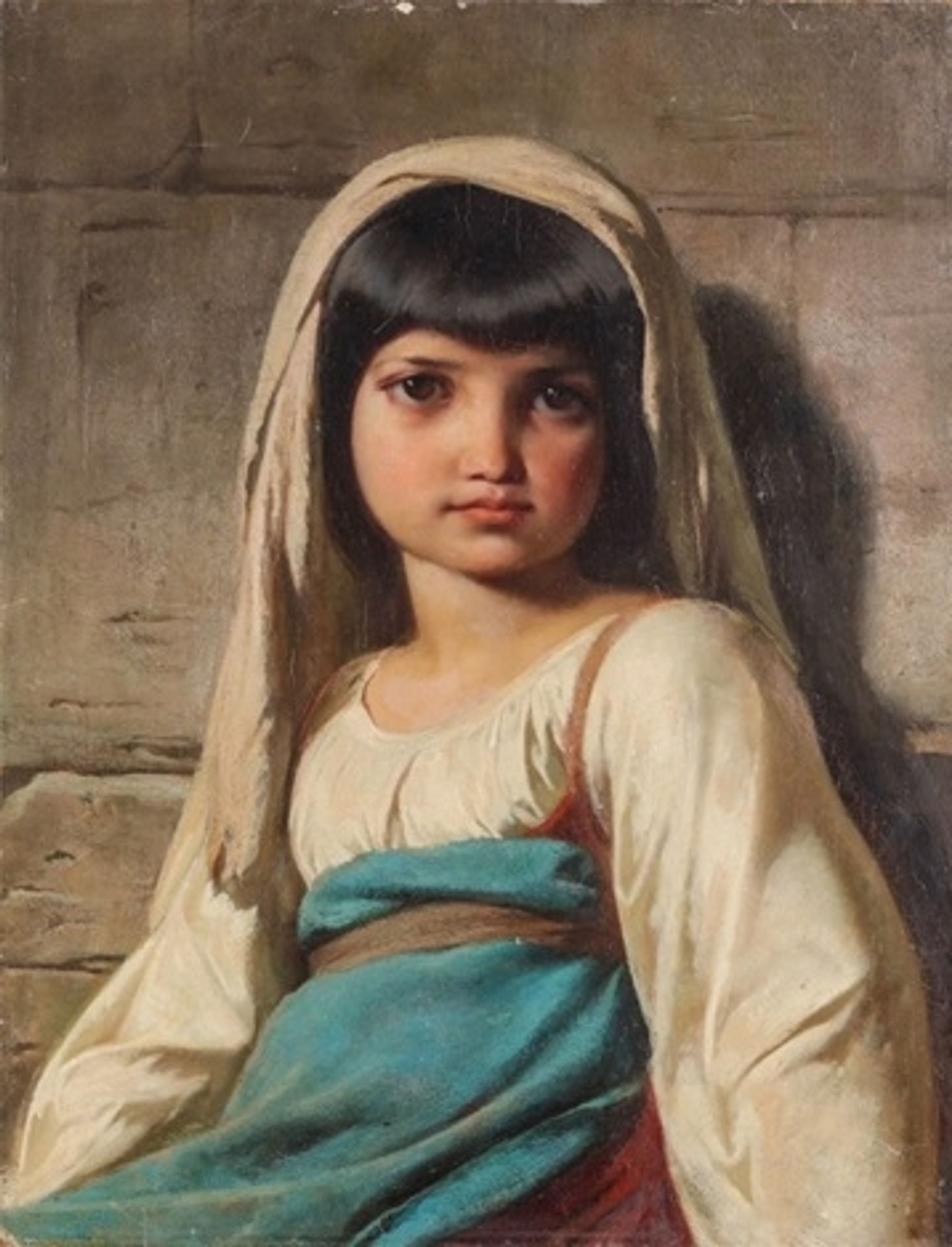 Portrait of a Young Girl by William Bouguereau