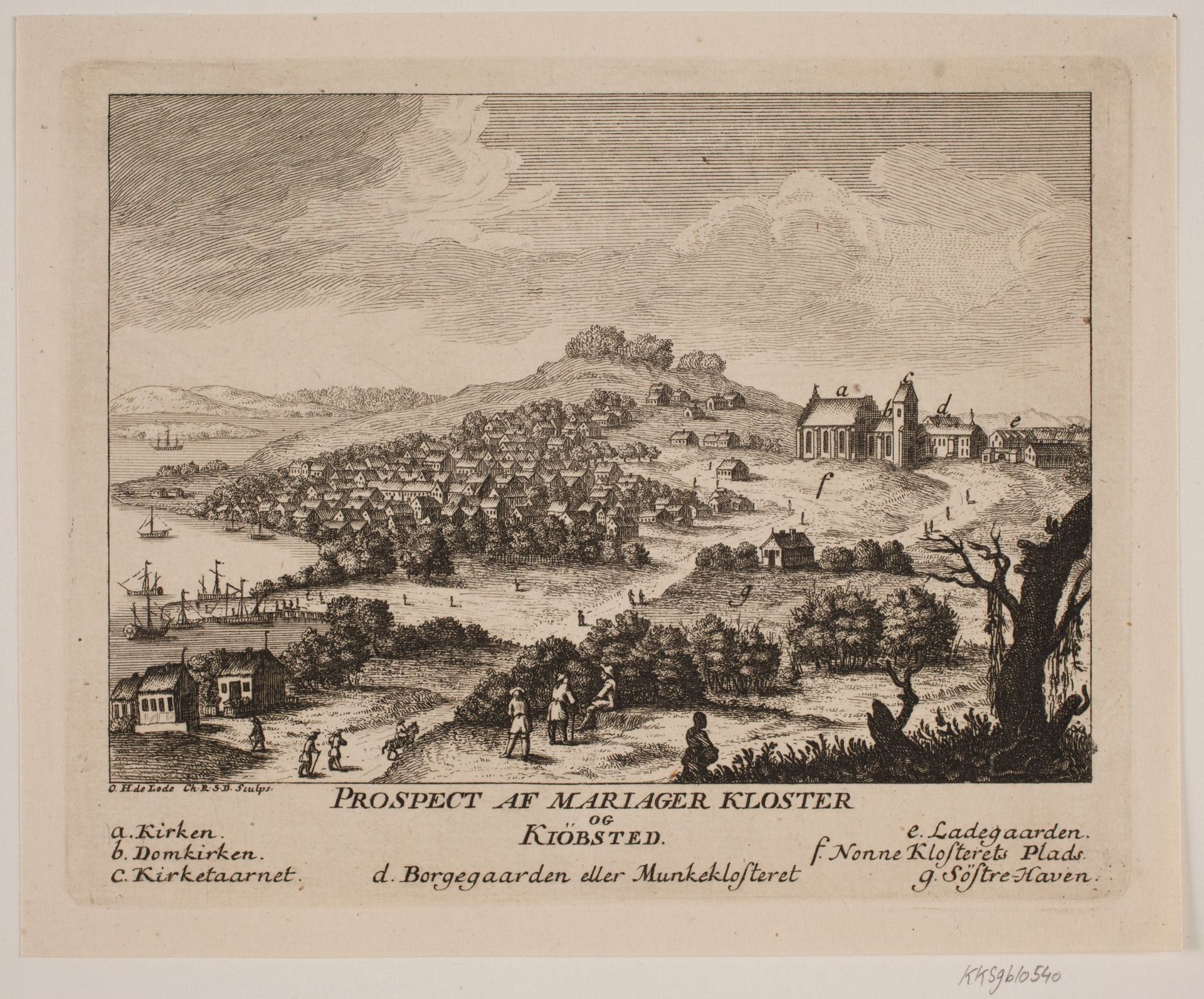 Mariager Kloster by Odvardt Helmoldt de Lode
