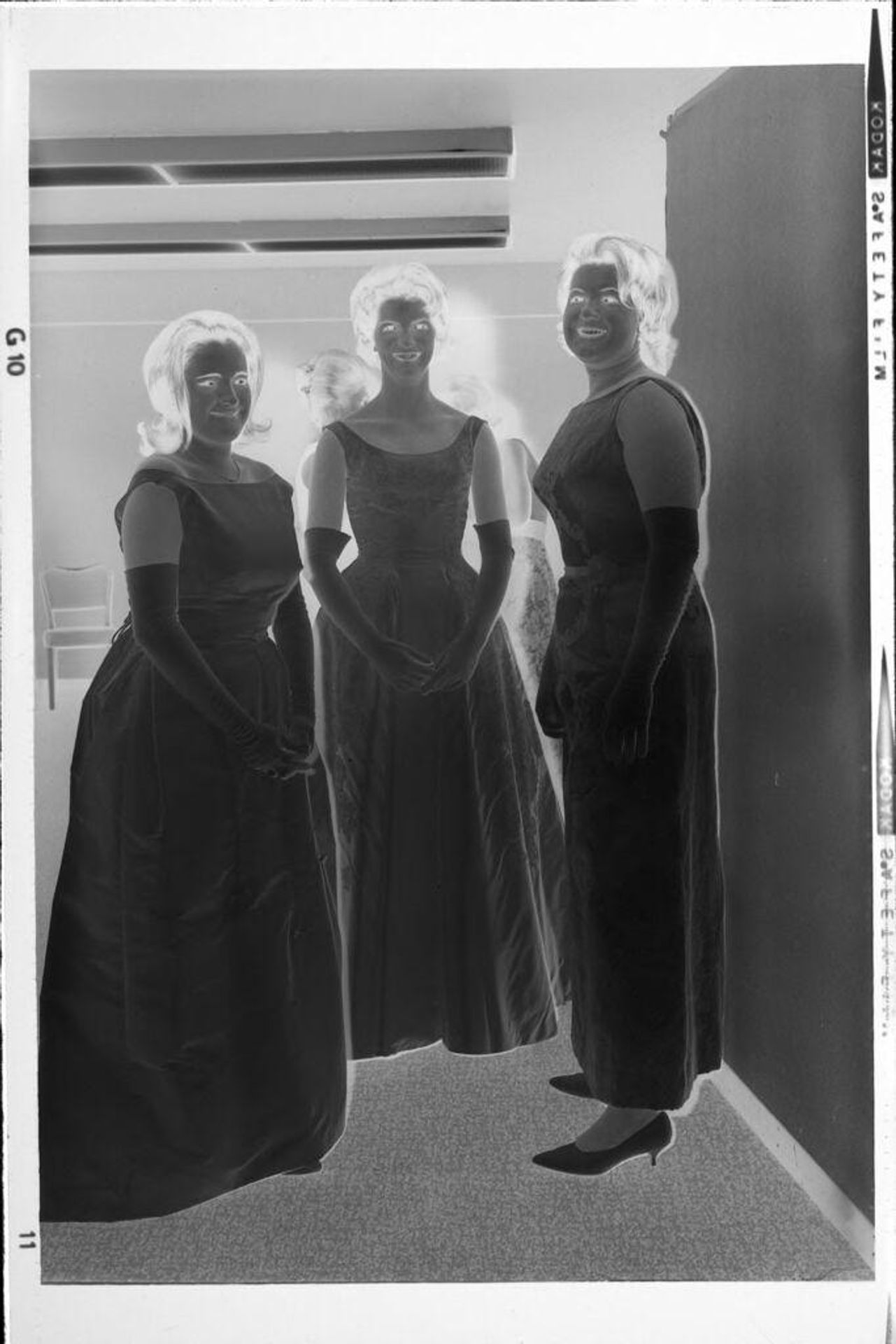 Untitled (three debutantes) by Robert Burian