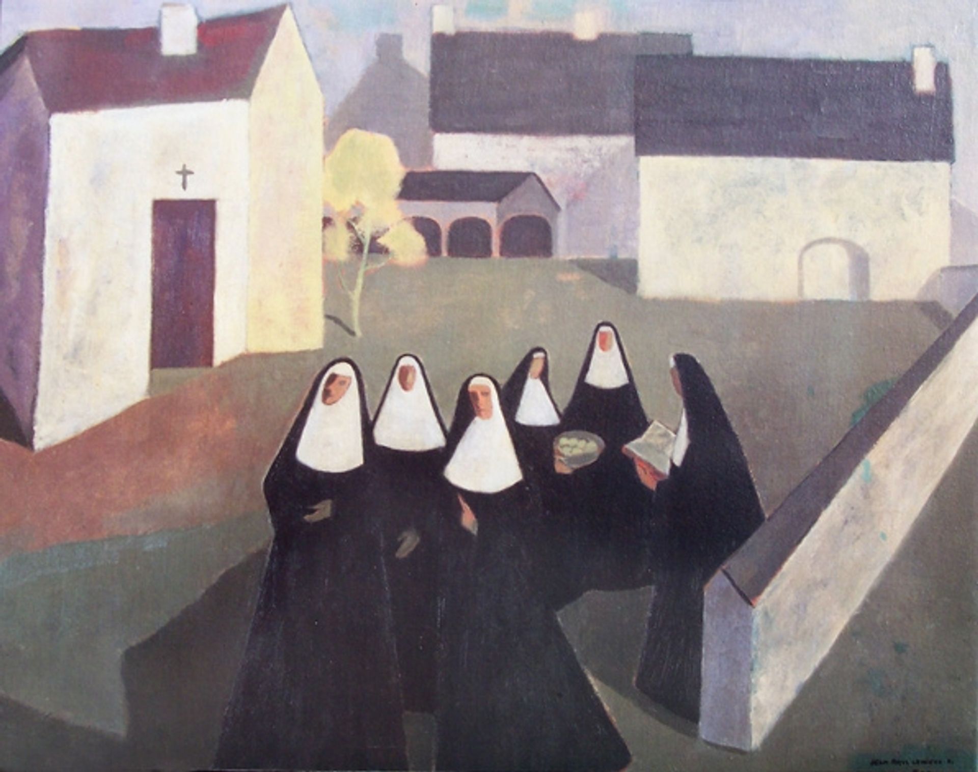 Les Ursulines by Jean Paul Lemieux