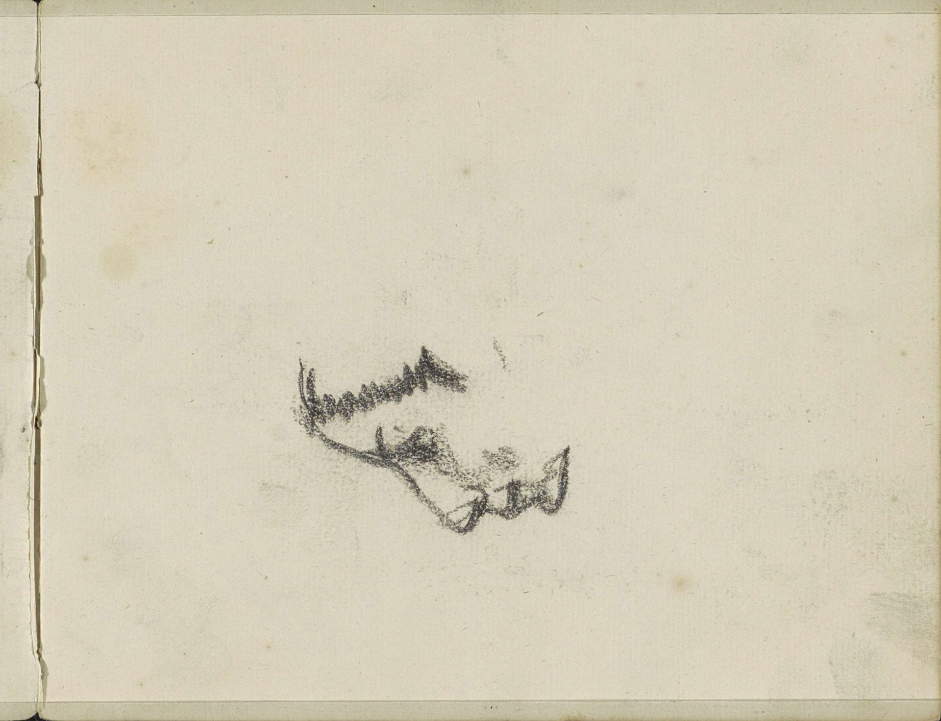 Gezicht, in profiel by George Hendrik Breitner