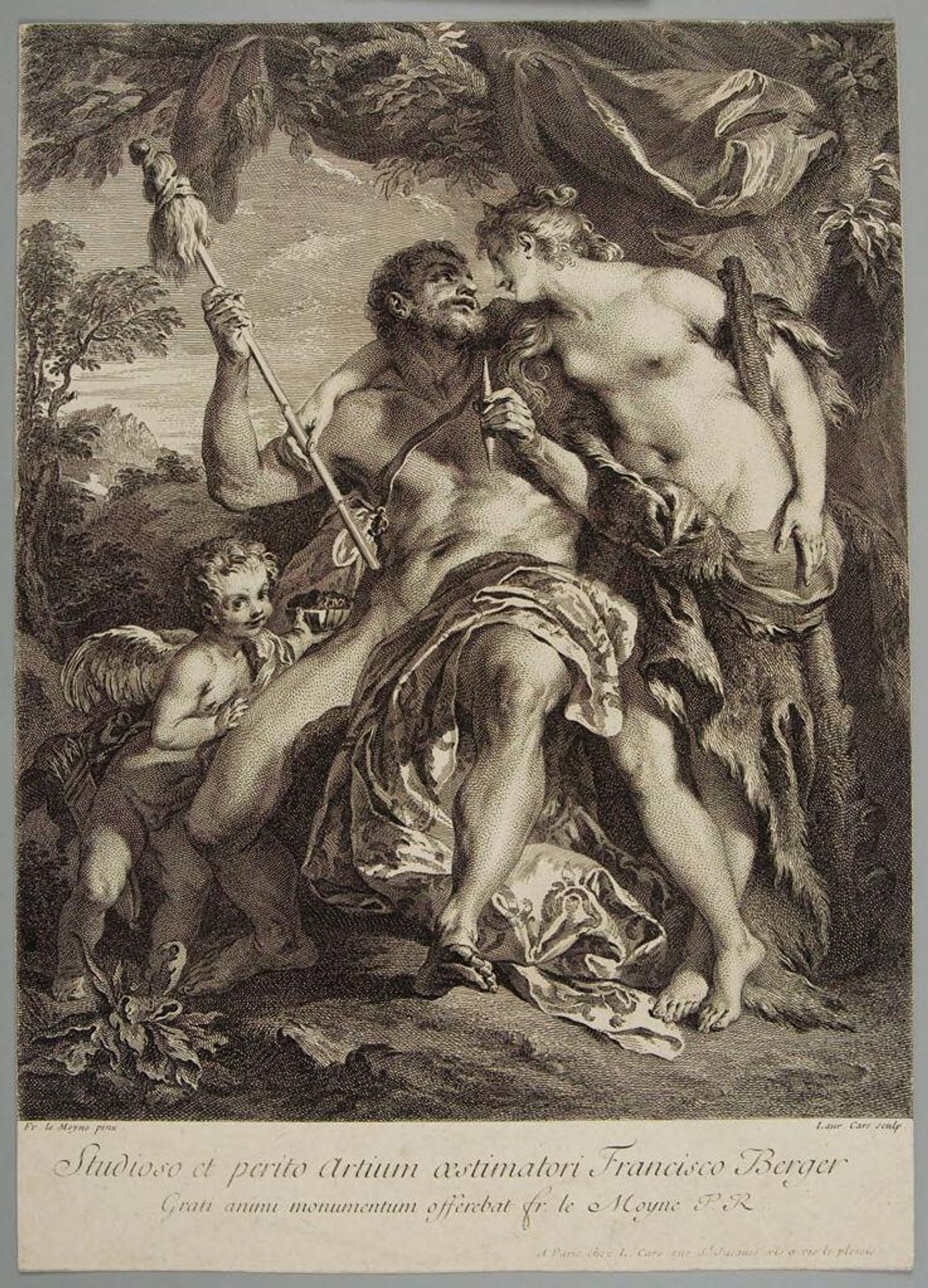 Hercules and Omphale by Laurent Cars