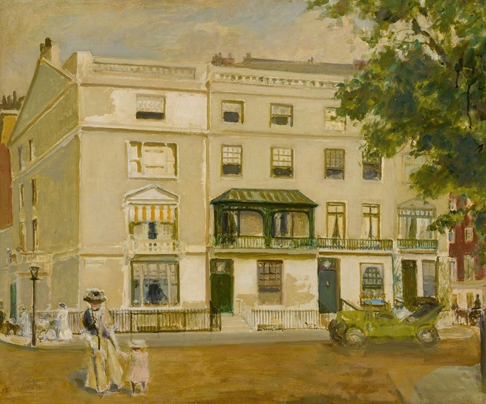 Cadogan Place, Belgravia, London by Jacques-Émile Blanche