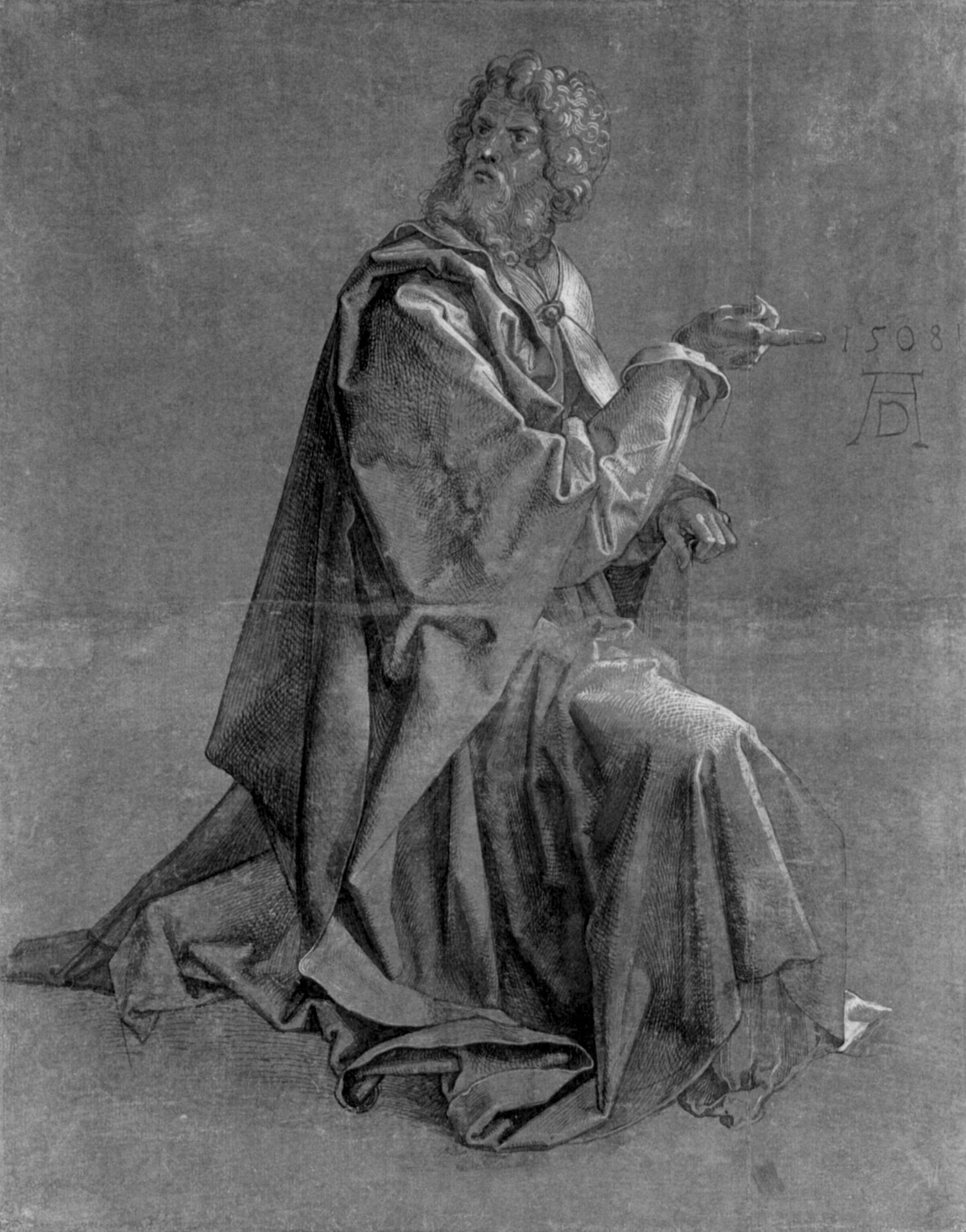 Kneeling Apostle by Albrecht Durer