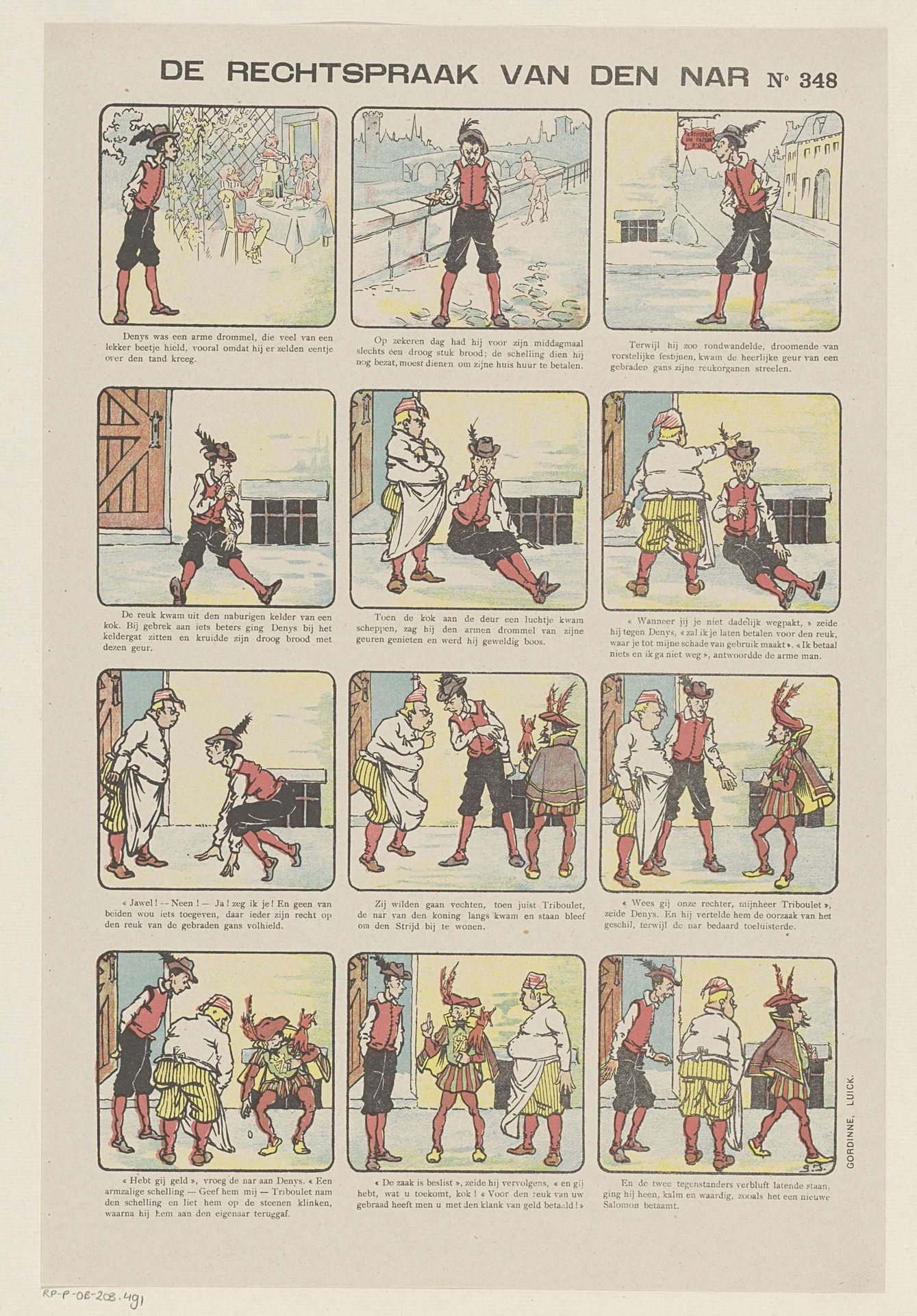 De rechtspraak van den nar by Monogrammist G.J.