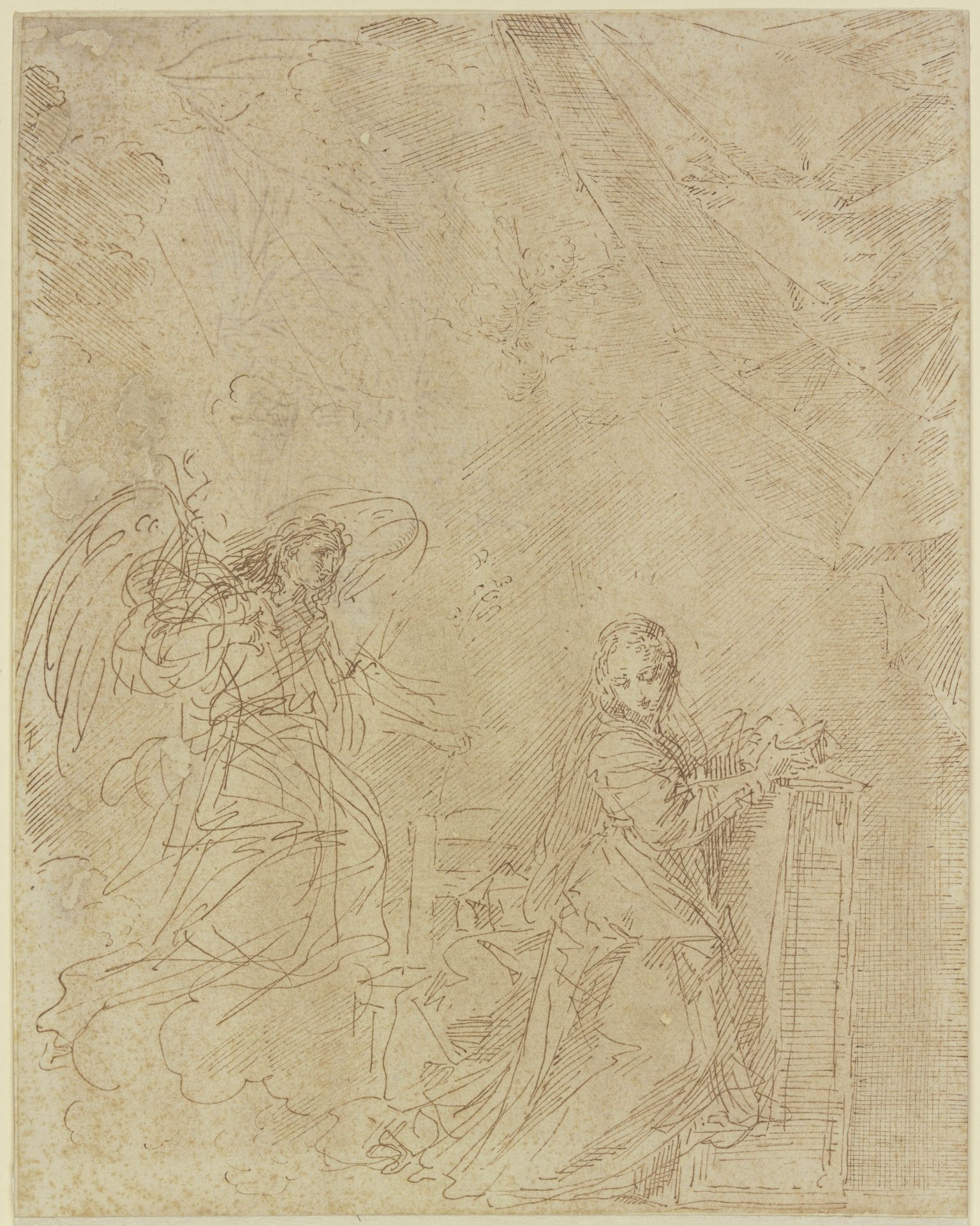 The Annunciation by Donato Creti