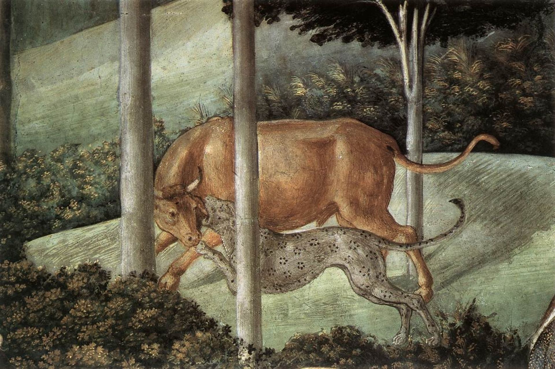 Procession of the Magus Caspar (detail) by Benozzo Gozzoli