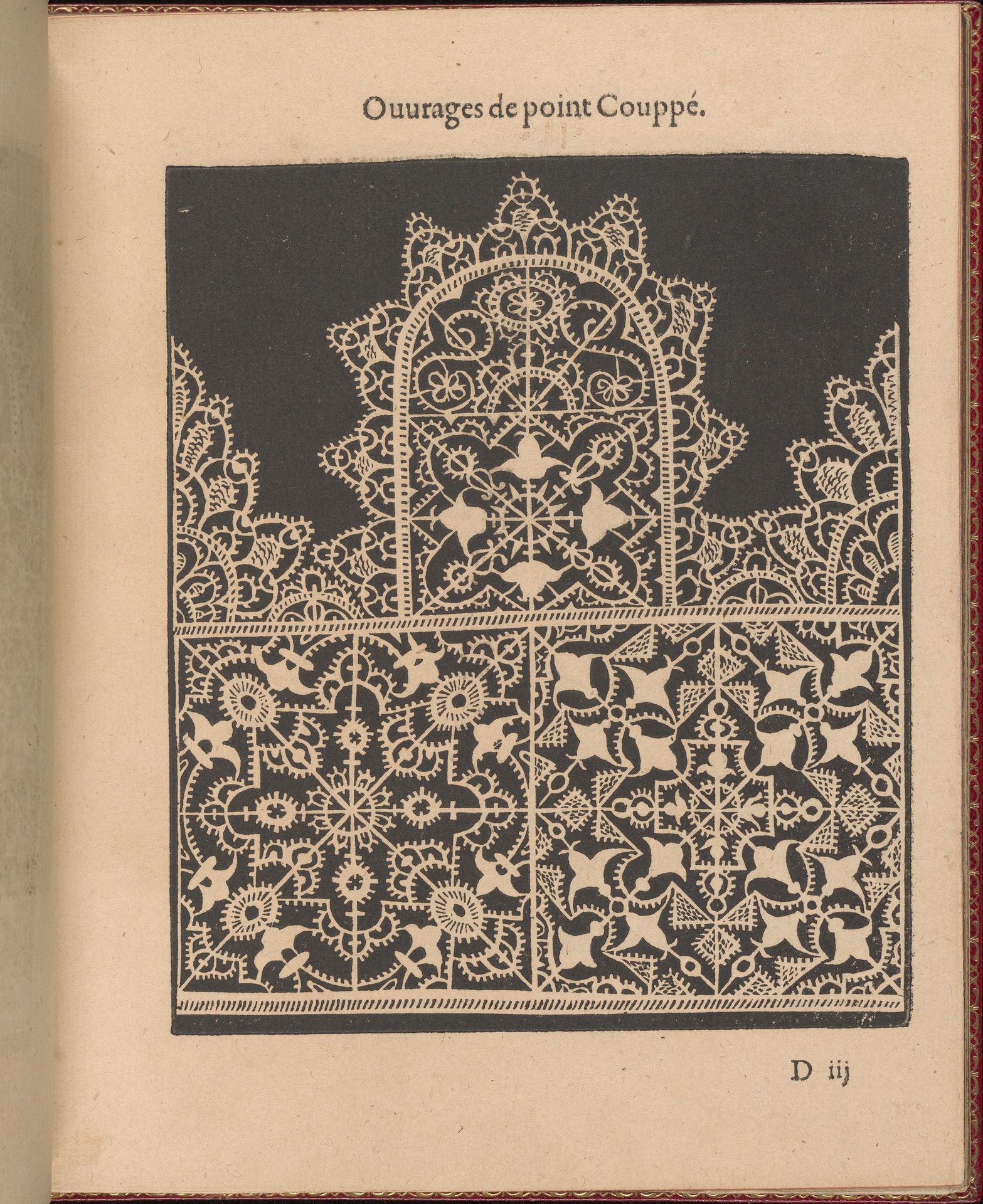 Les Singuliers et Nouveaux Portraicts... page 15 (recto) by Federico de Vinciolo