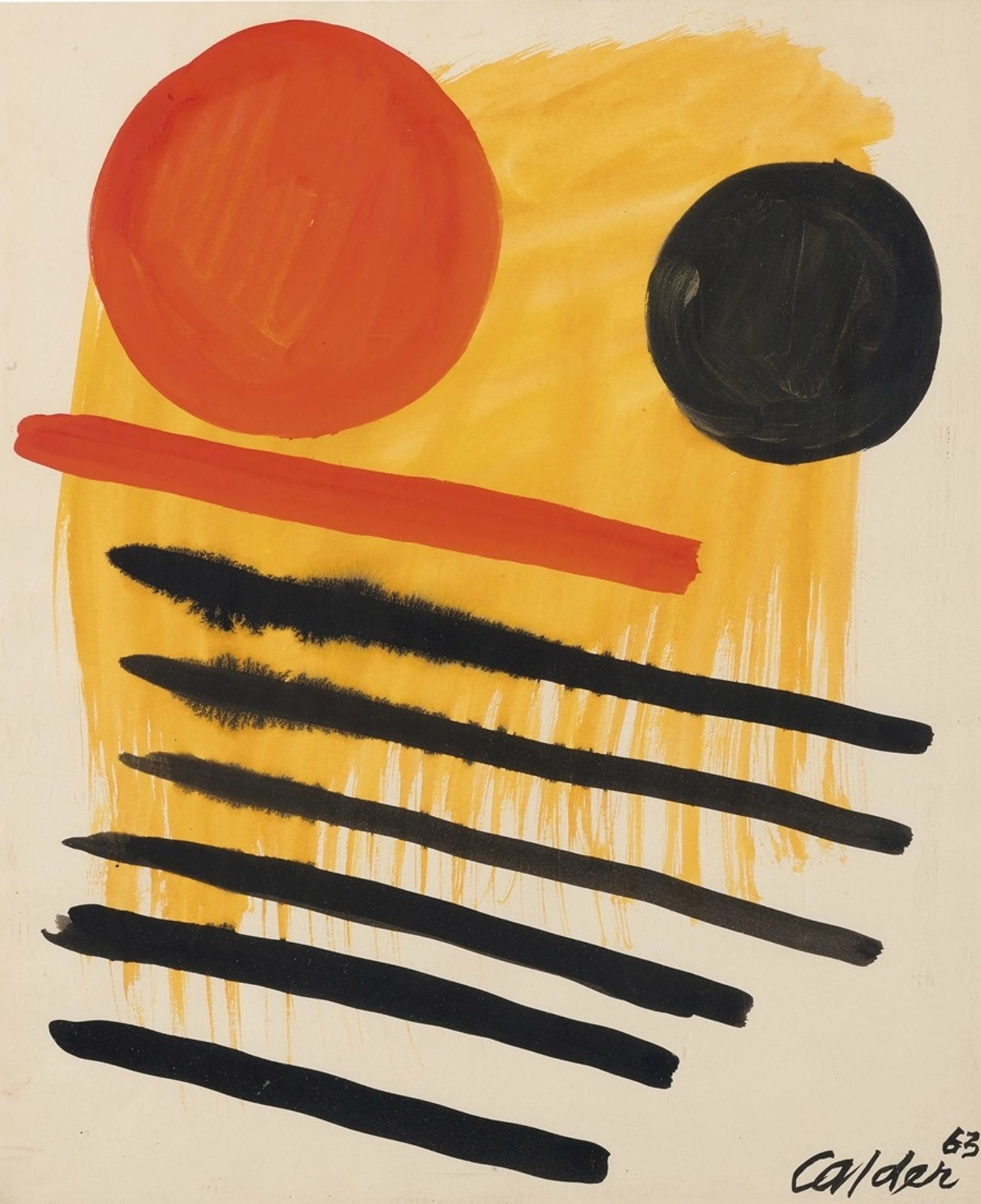 Seven Lines by Alexander Calder