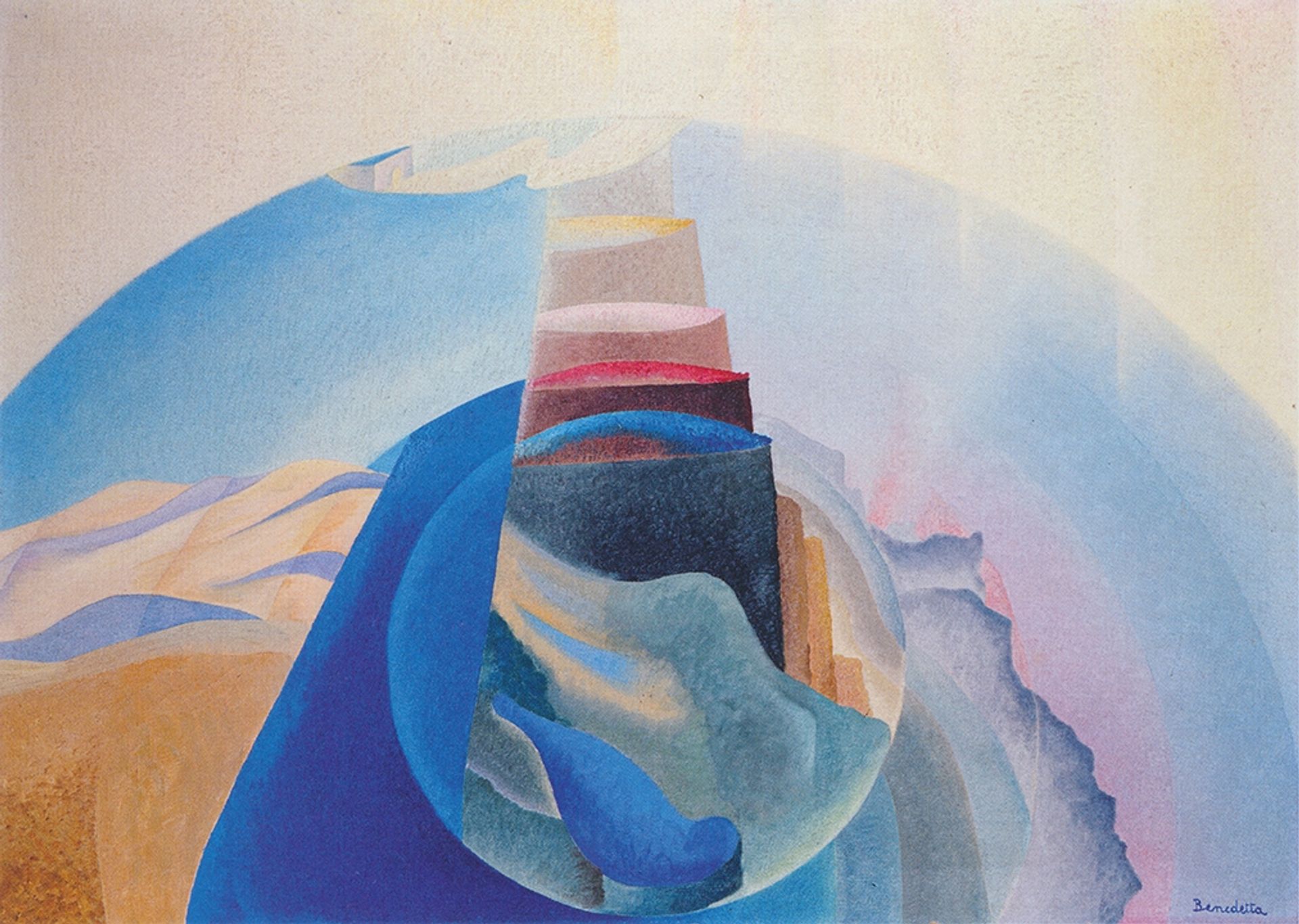 Mount Tabor by Benedetta Cappa
