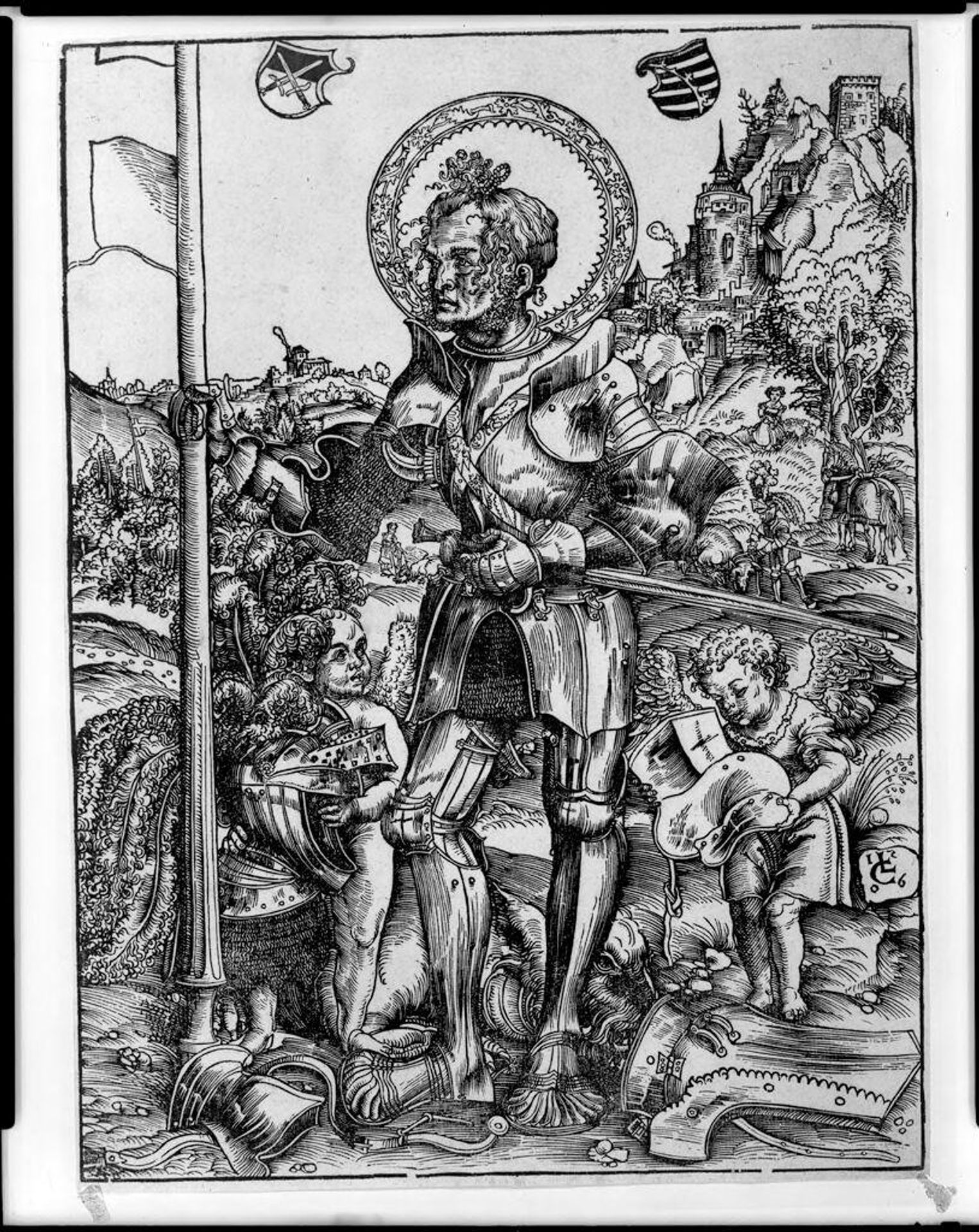 Saint George by Lucas Cranach the Elder