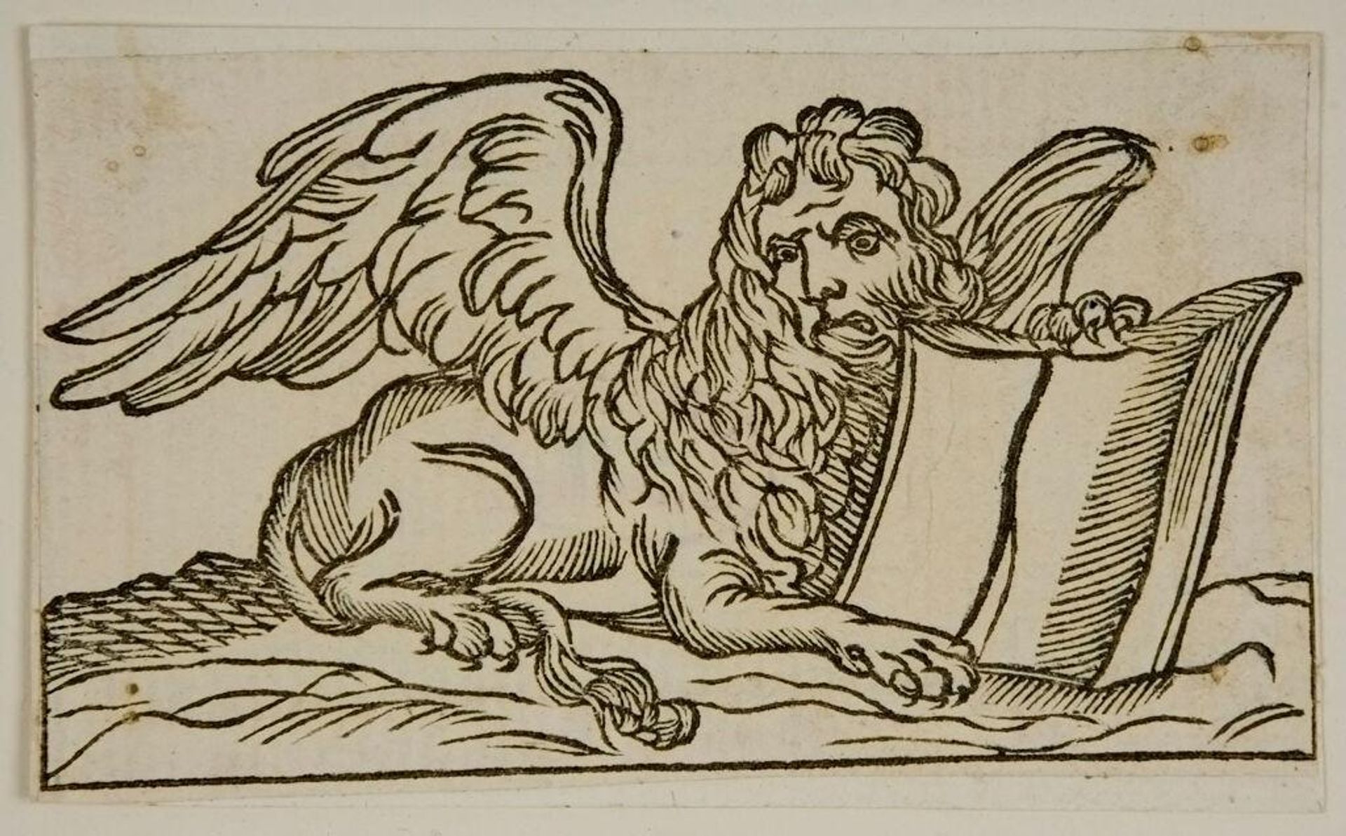 Winged Lion by Anonymous