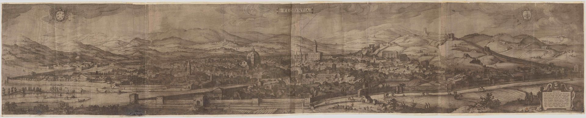 Florence by Claes Janz. Visscher II