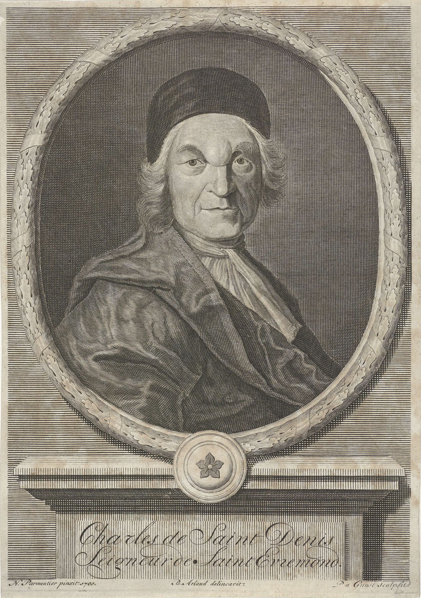 Portret van Charles de Marguetel de Saint Denis by Pieter van Gunst