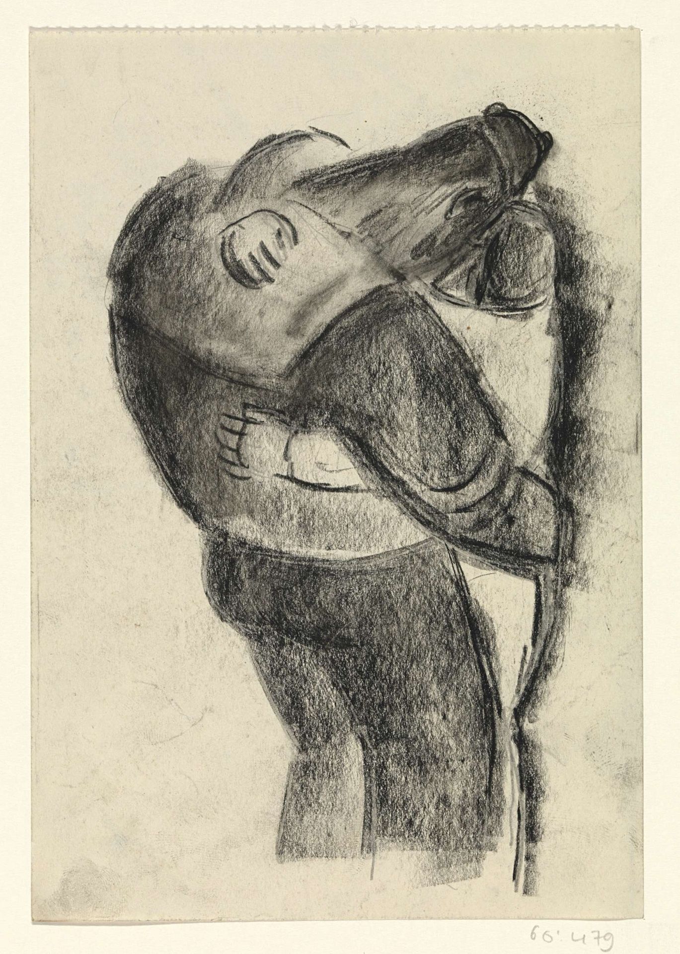 Omhelzend koppel by Leo Gestel
