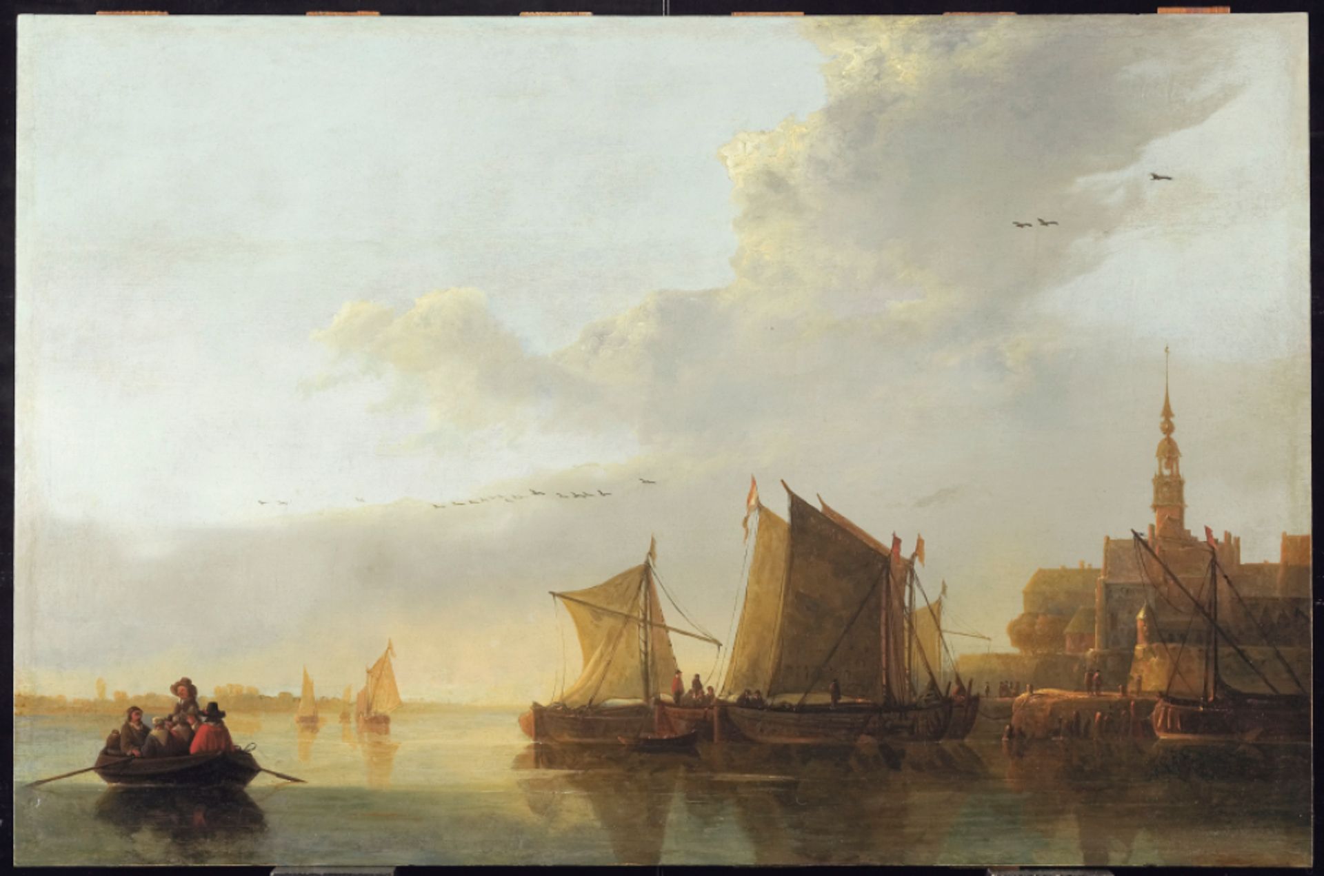 View of Dordrecht by Aelbert Cuyp