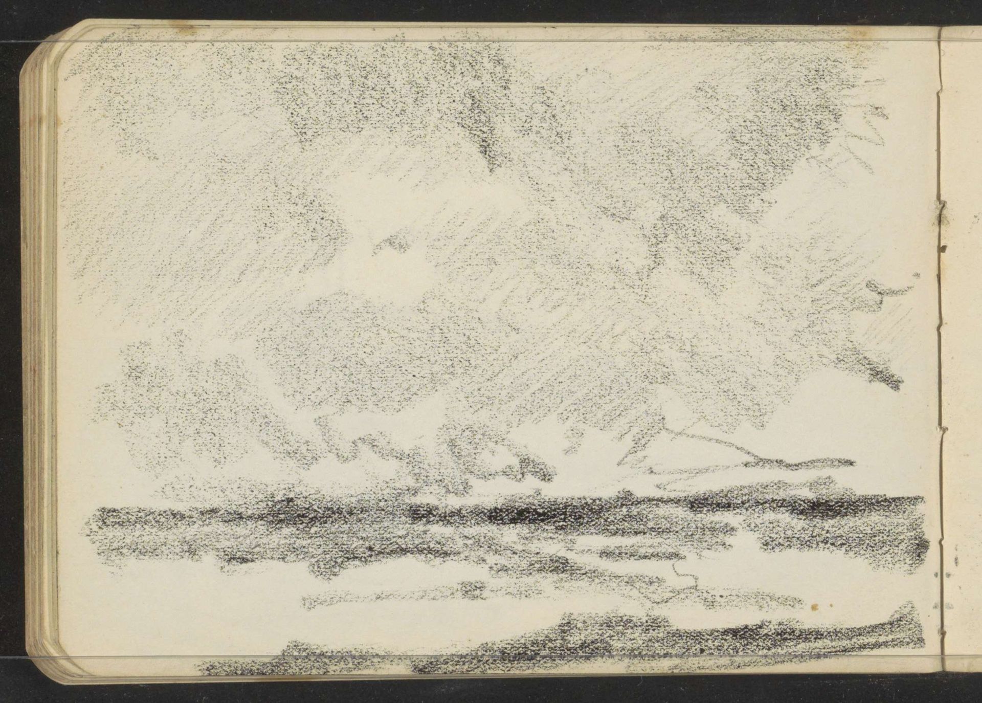 Landschap by Willem Cornelis Rip