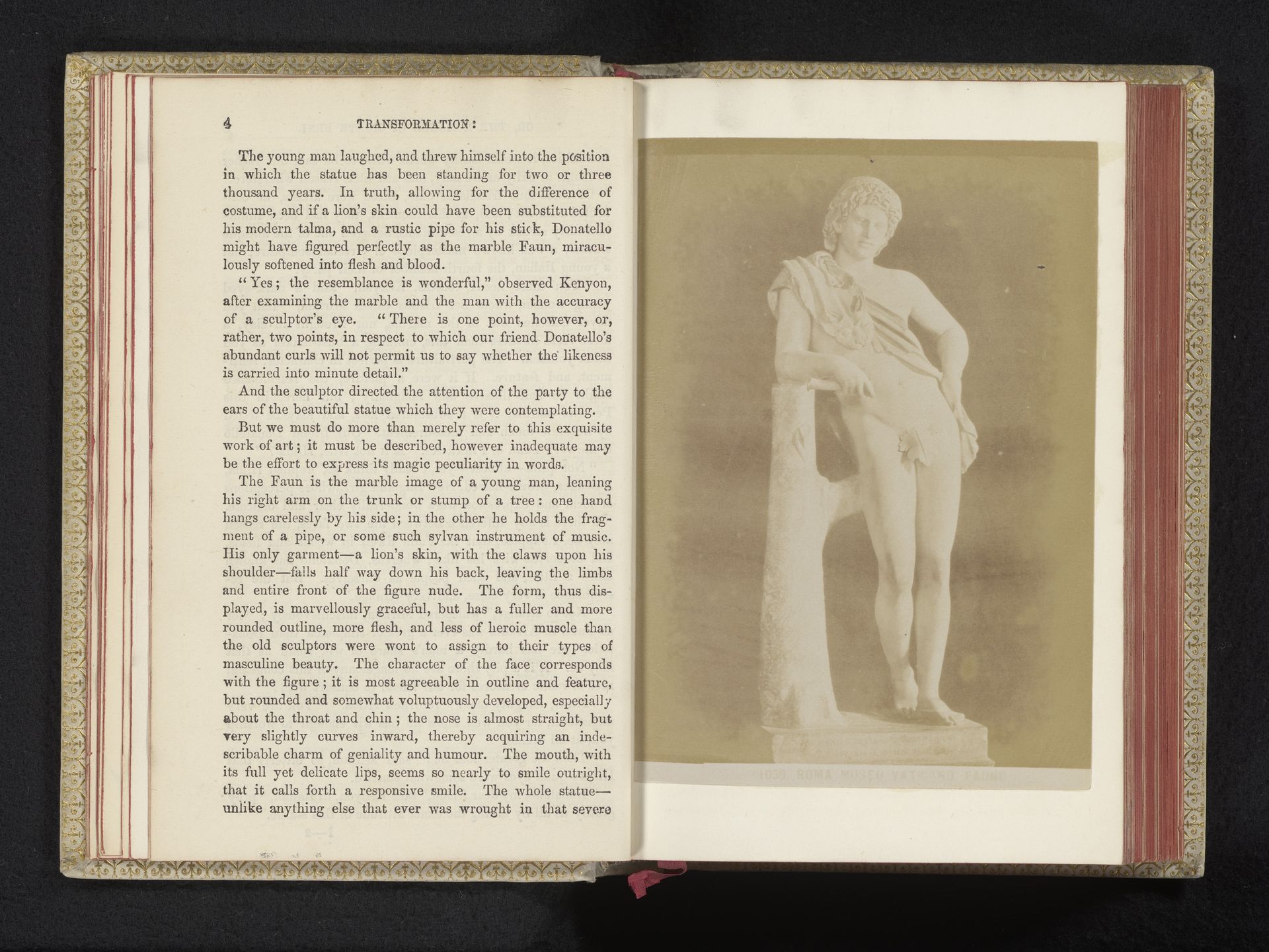 Rustende satyr door Praxiteles in de Vaticaanse Musea by Anonymous