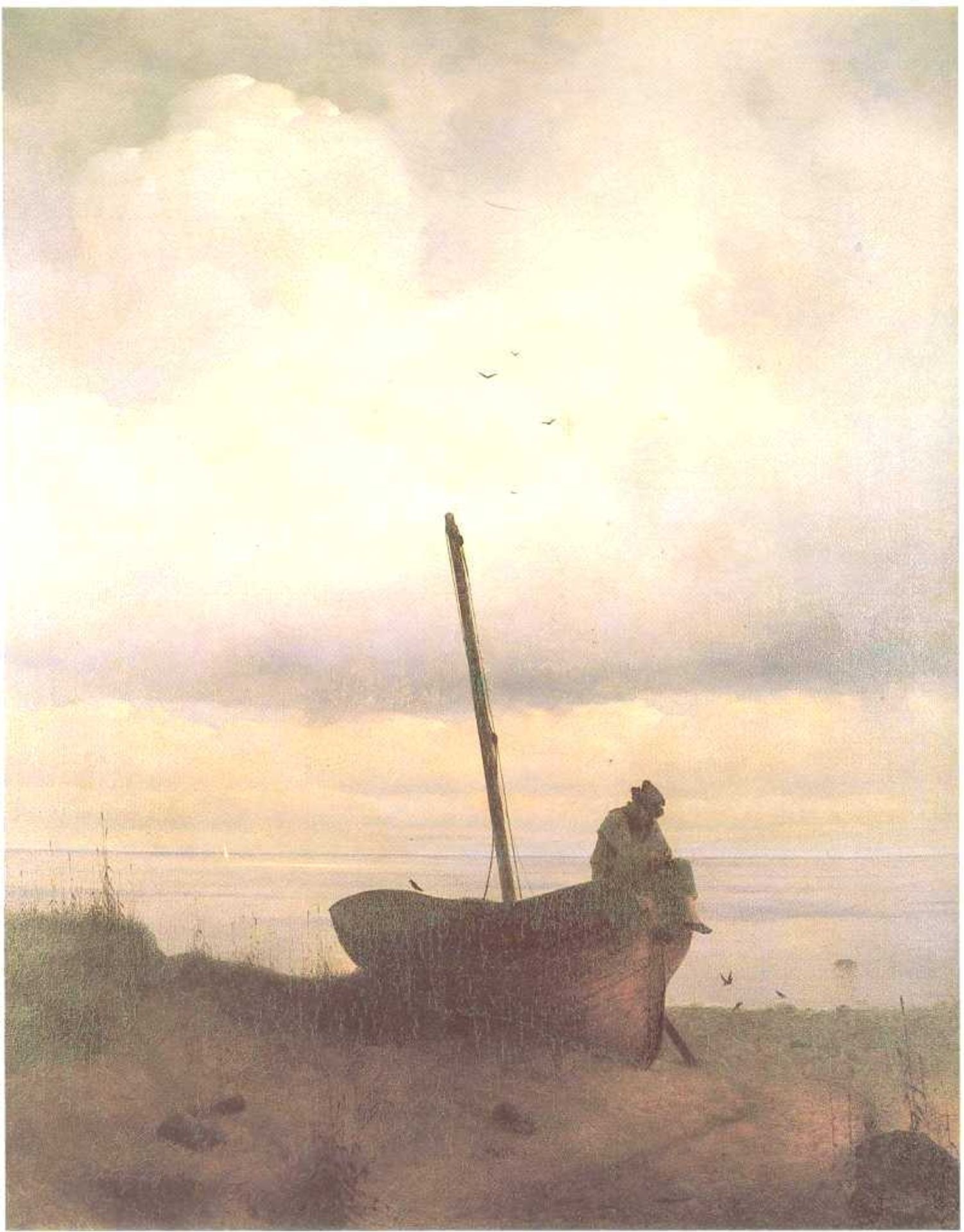 View of the Coast Near St. Petersburg by Ivan Konstantinovich Aivazovsky