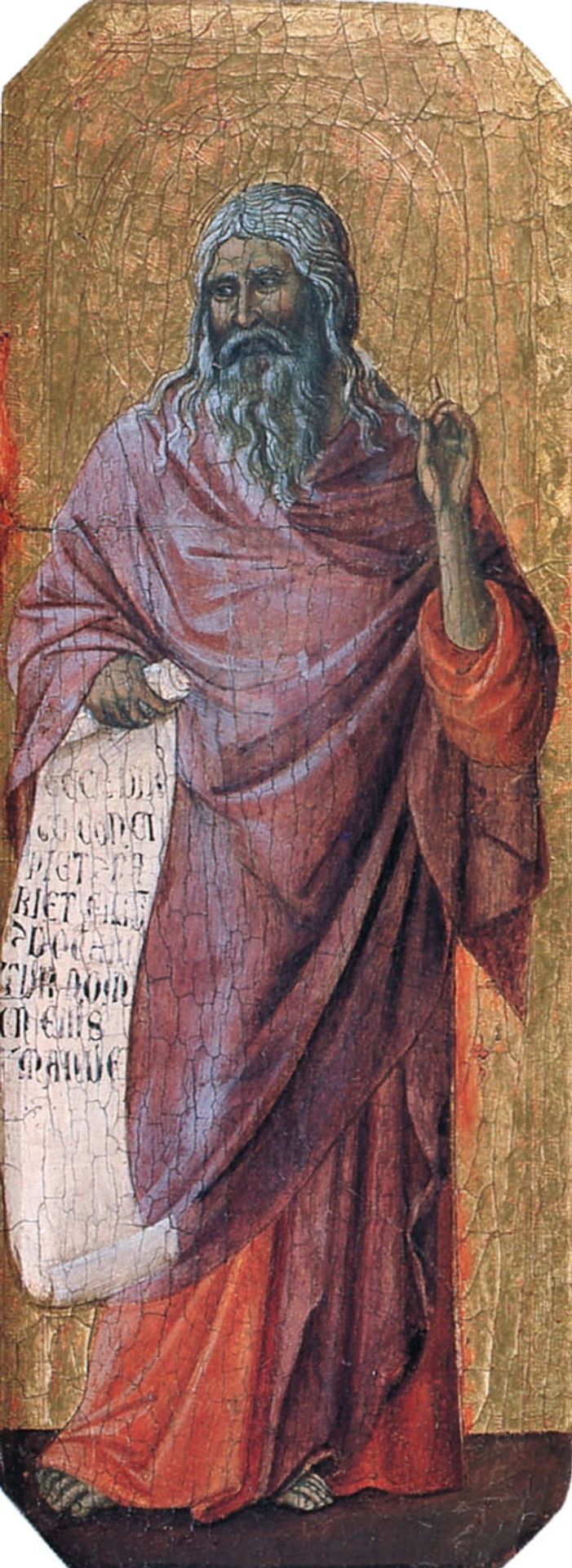 Prophets. Isaiah by Duccio