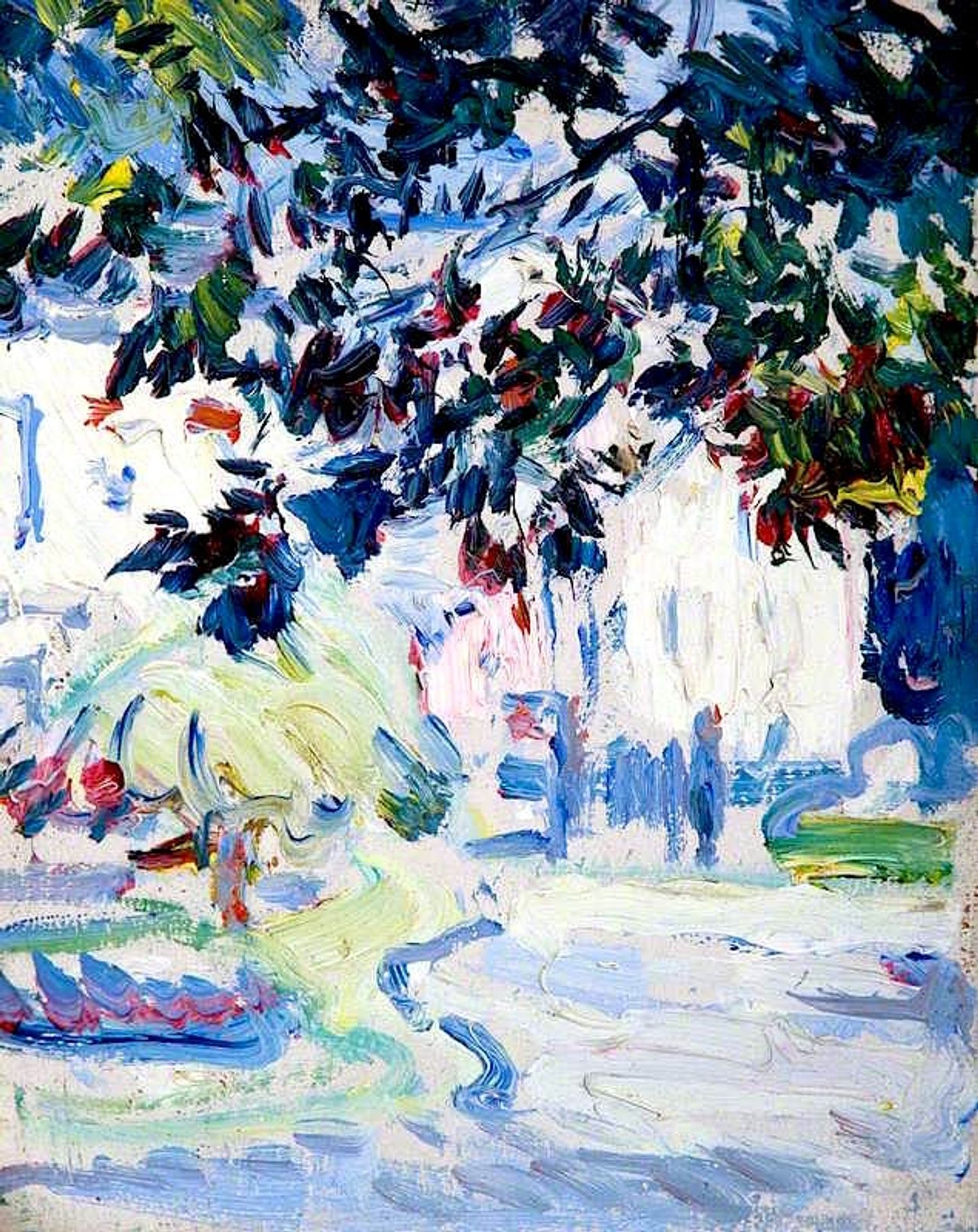 Luxembourg Gardens, Paris by Samuel Peploe