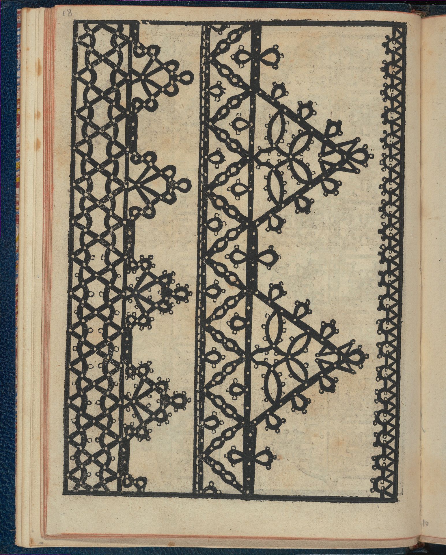 Le Pompe: Opera Nova, page 9 (verso) by Giovanni Battista & Marchio Sessa