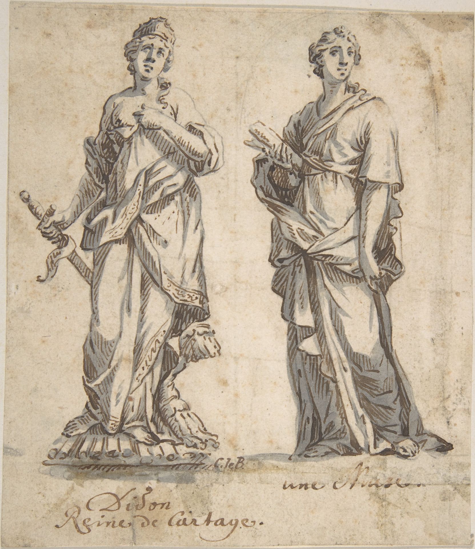 Dido Reine de Cartage/ une Muse by Anonymous