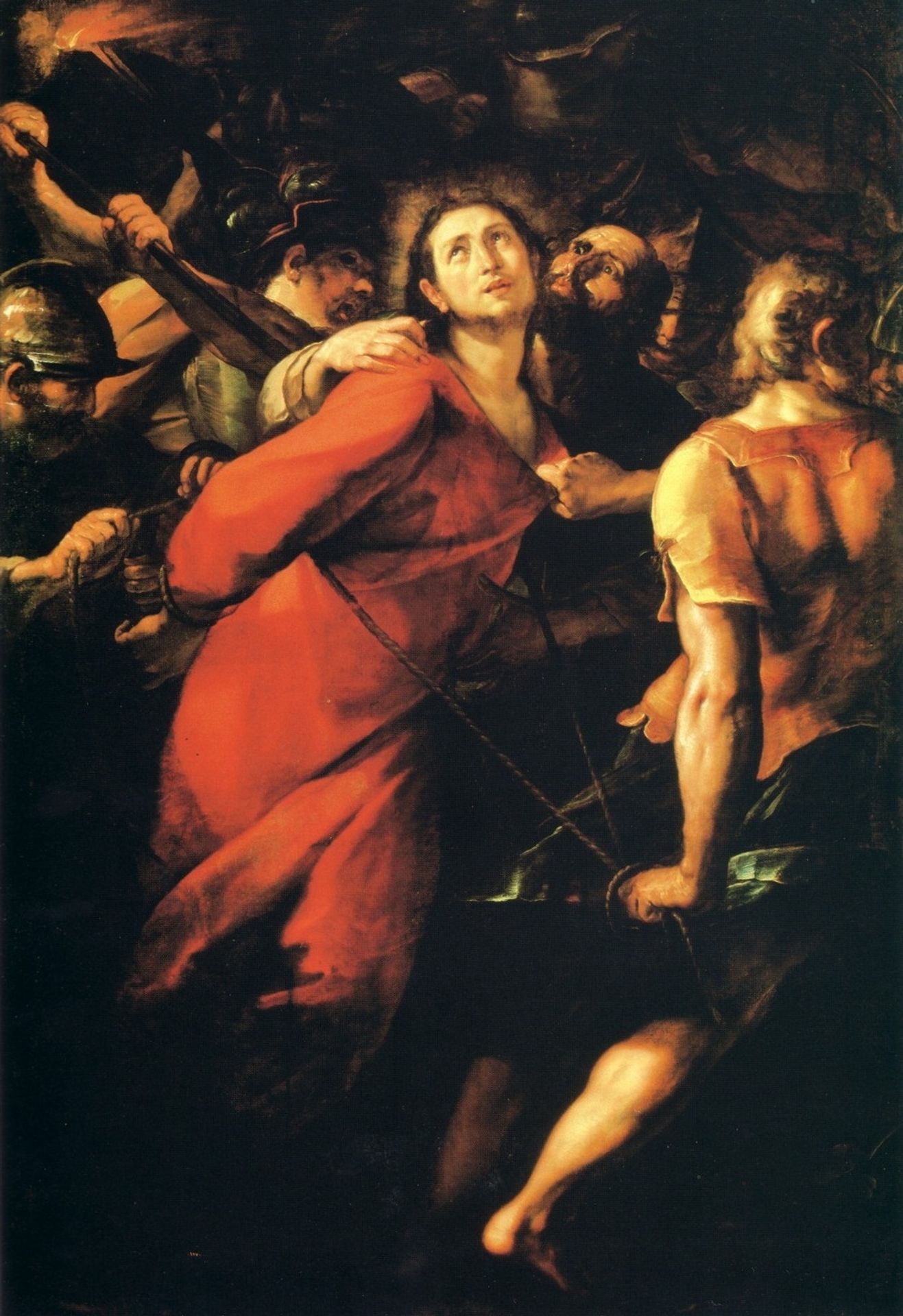 Cattura Di Cristo by Giulio Cesare Procaccini