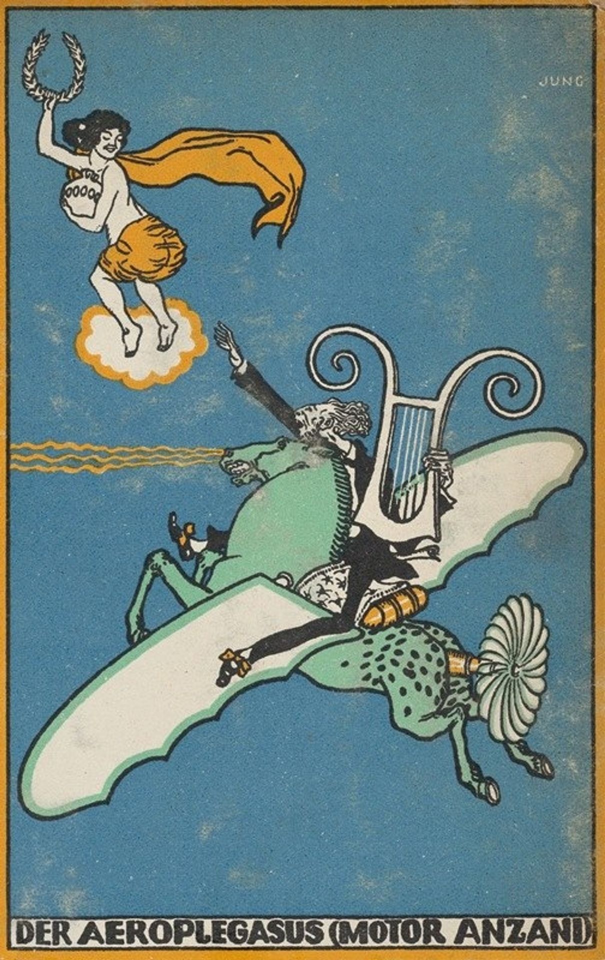 The Aeroplegasus by Moriz Jung