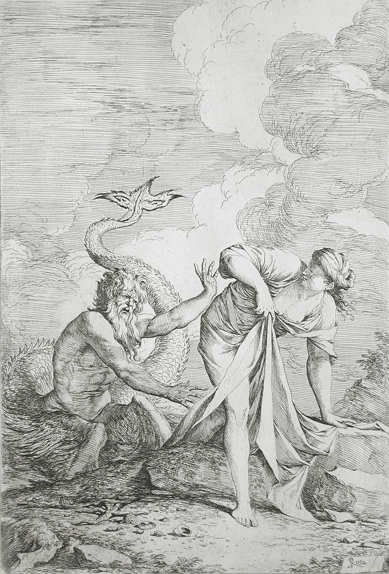 Glaucus and Scylla by Salvator Rosa