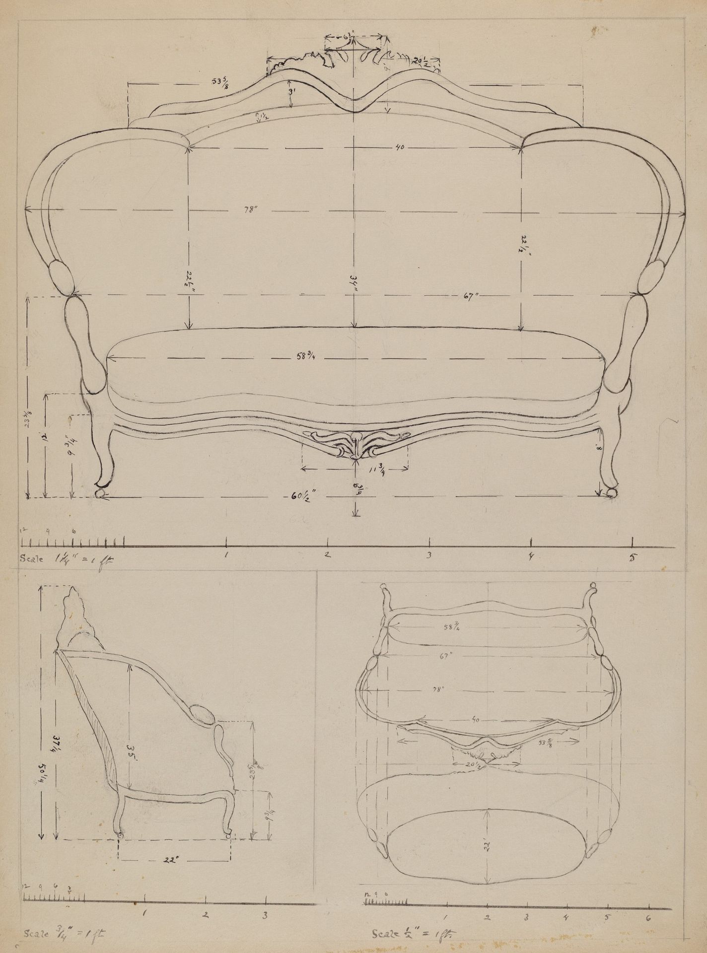 Sofa by Edith Magnette