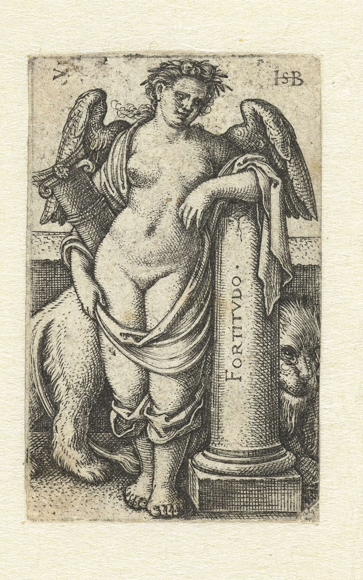 Kracht (Fortitudo) by Sebald Beham