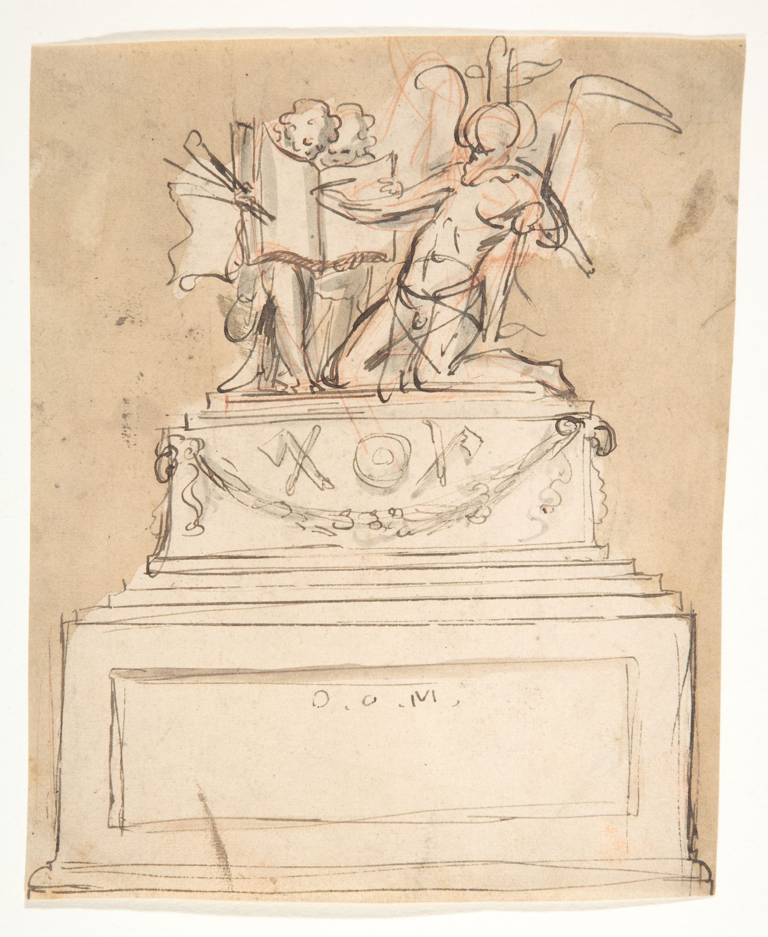 Design for a tomb by Pieter Verbruggen the Younger