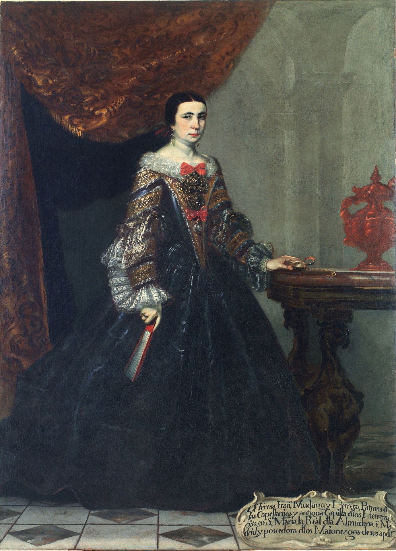 Portrait of Teresa Francisca Mudarra Y Herrera by Claudio Coello