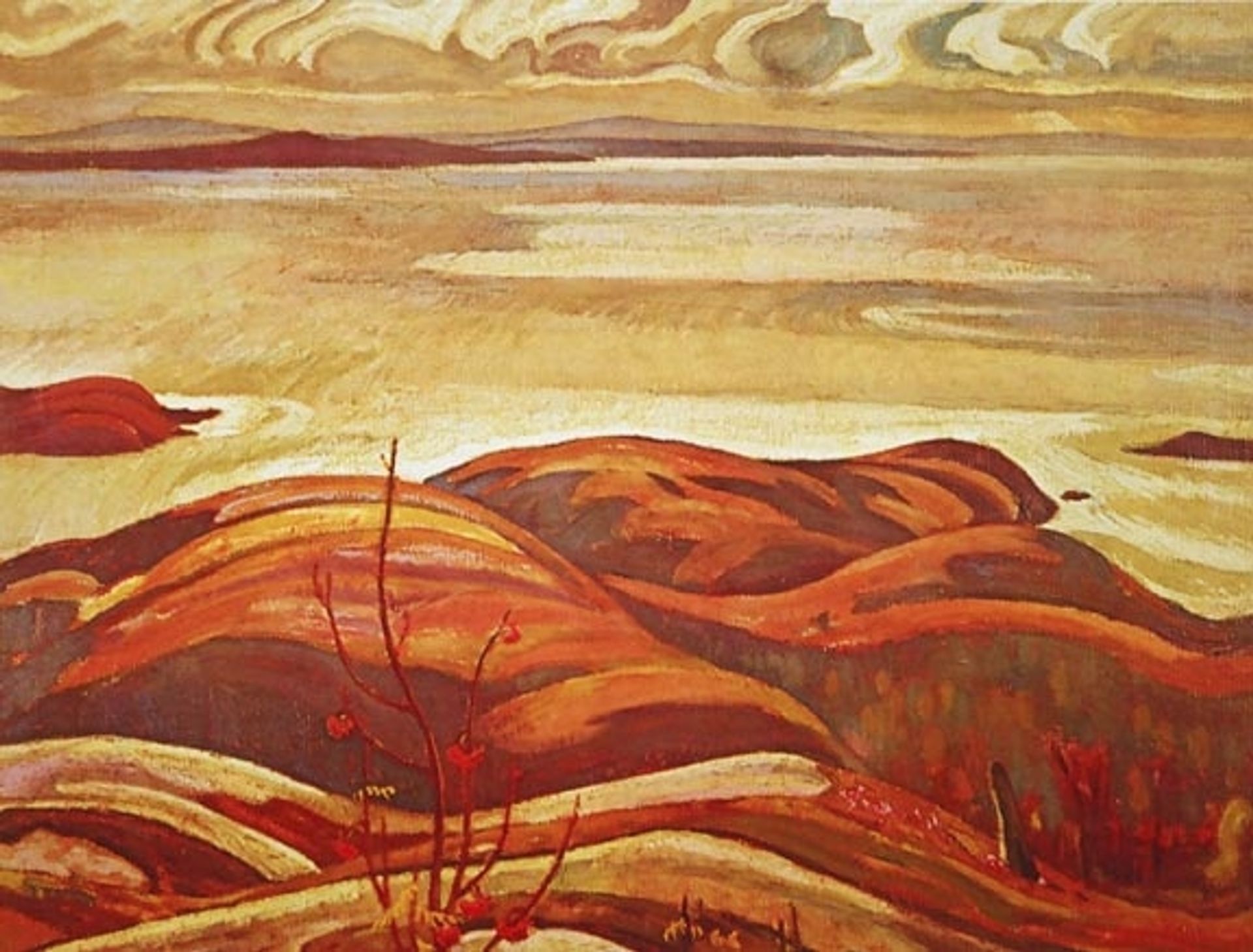 North Shore, Lake Superior by A.Y. Jackson